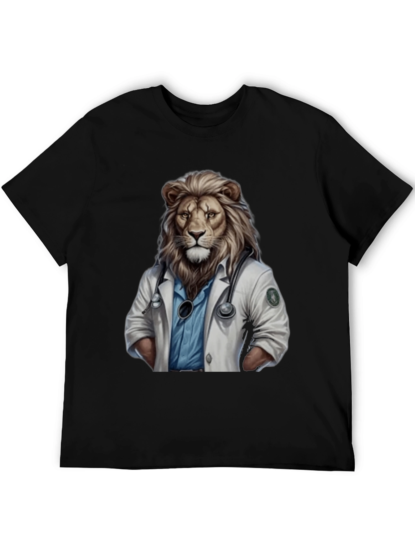 Lion Doctor Graphic T-Shirt
