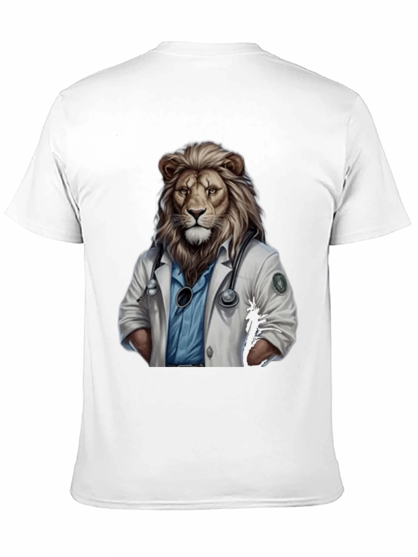 Lion Doctor Graphic T-Shirt