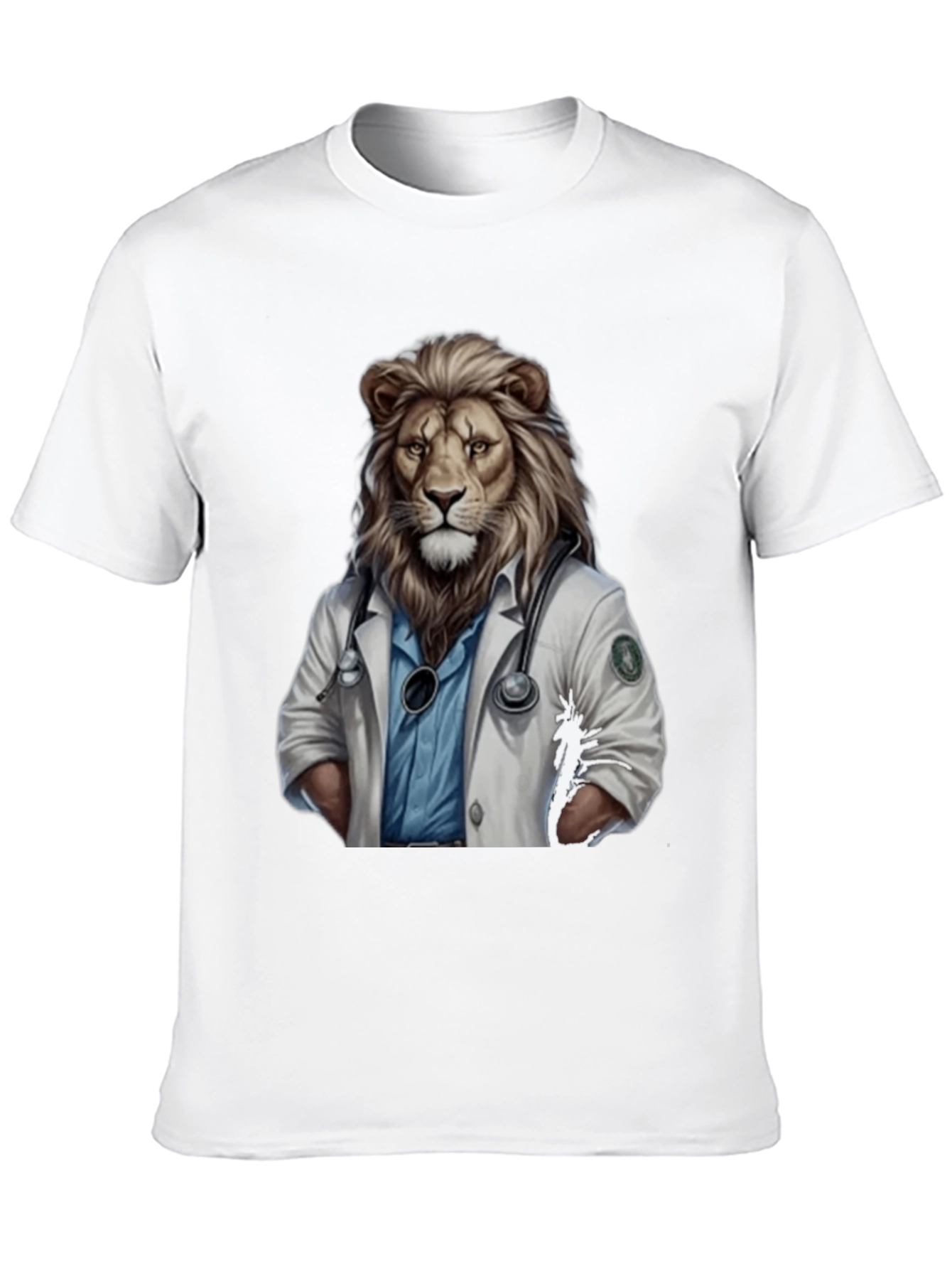 Lion Doctor Graphic T-Shirt