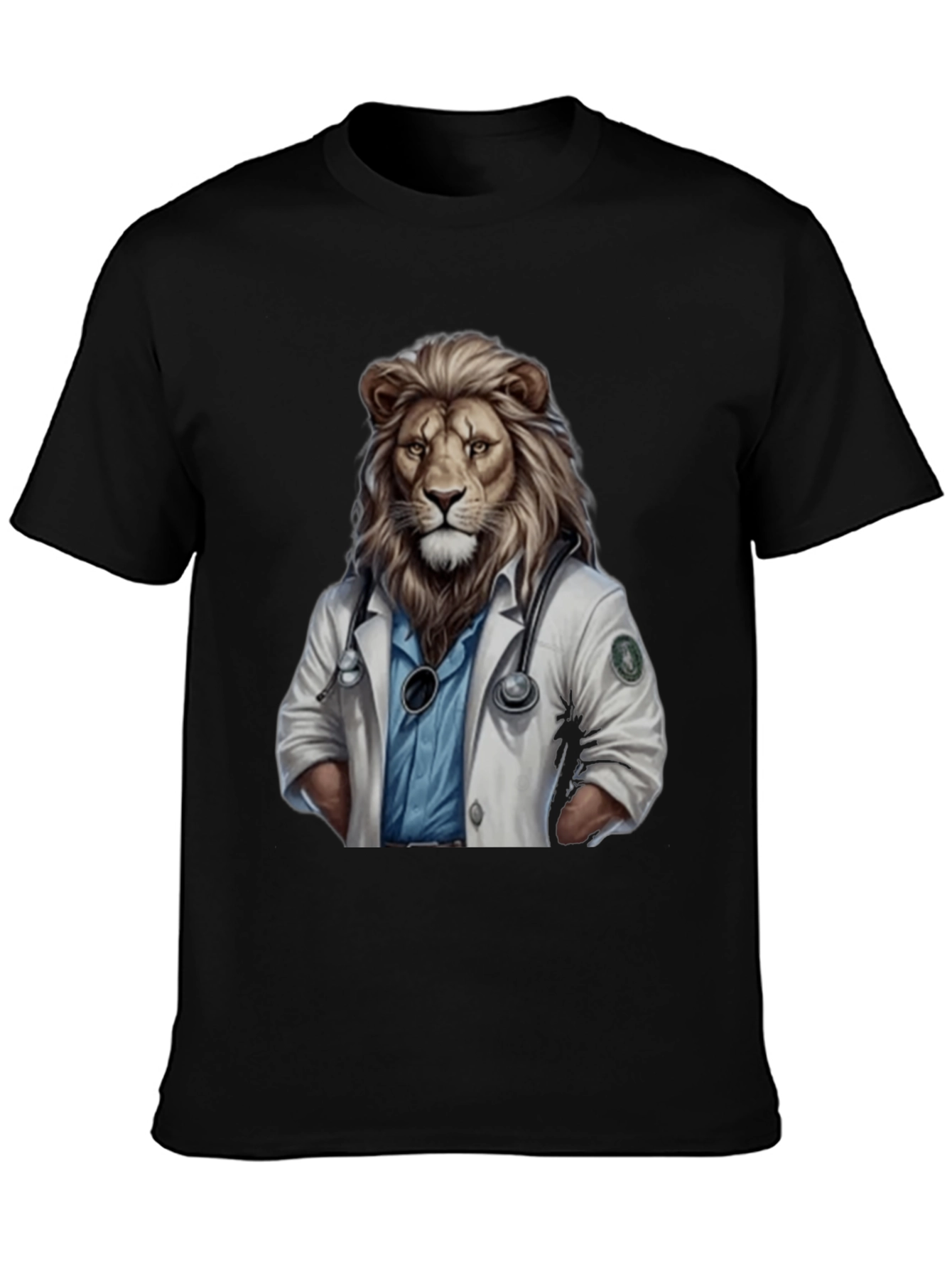 Lion Doctor Graphic T-Shirt
