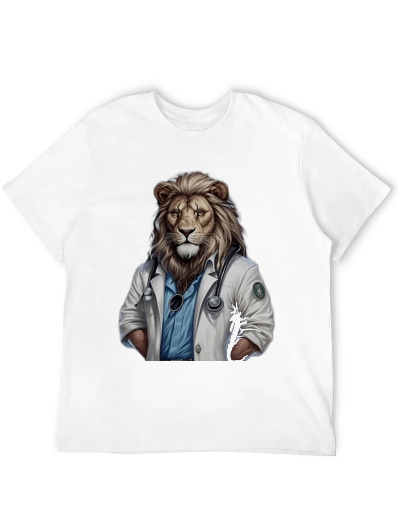 Lion Doctor Graphic T-Shirt