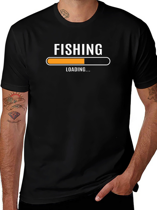 Fishing Loading T-Shirt - Angler Humor Tee