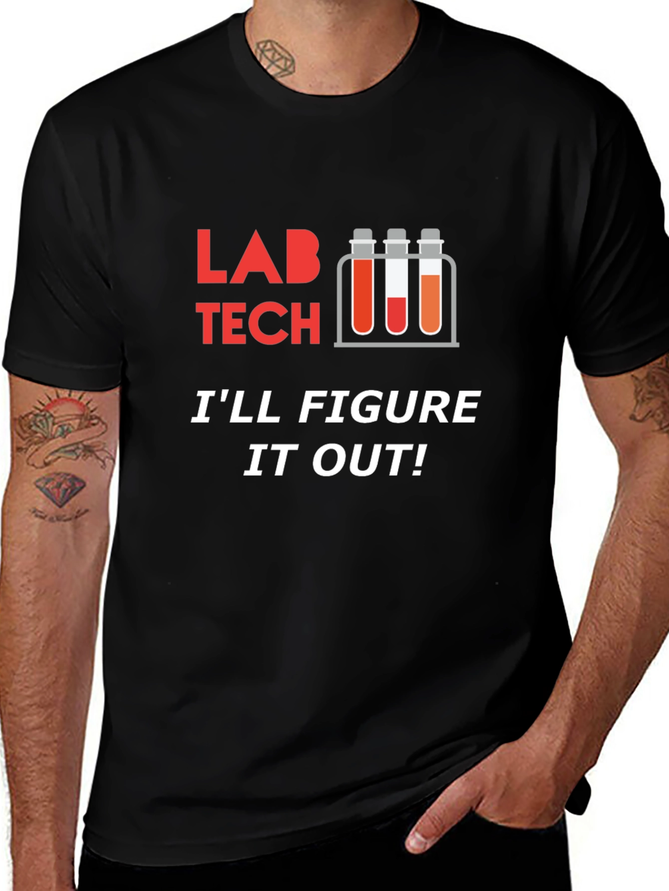 Lab Tech T-Shirt - Ill Figure It Out!