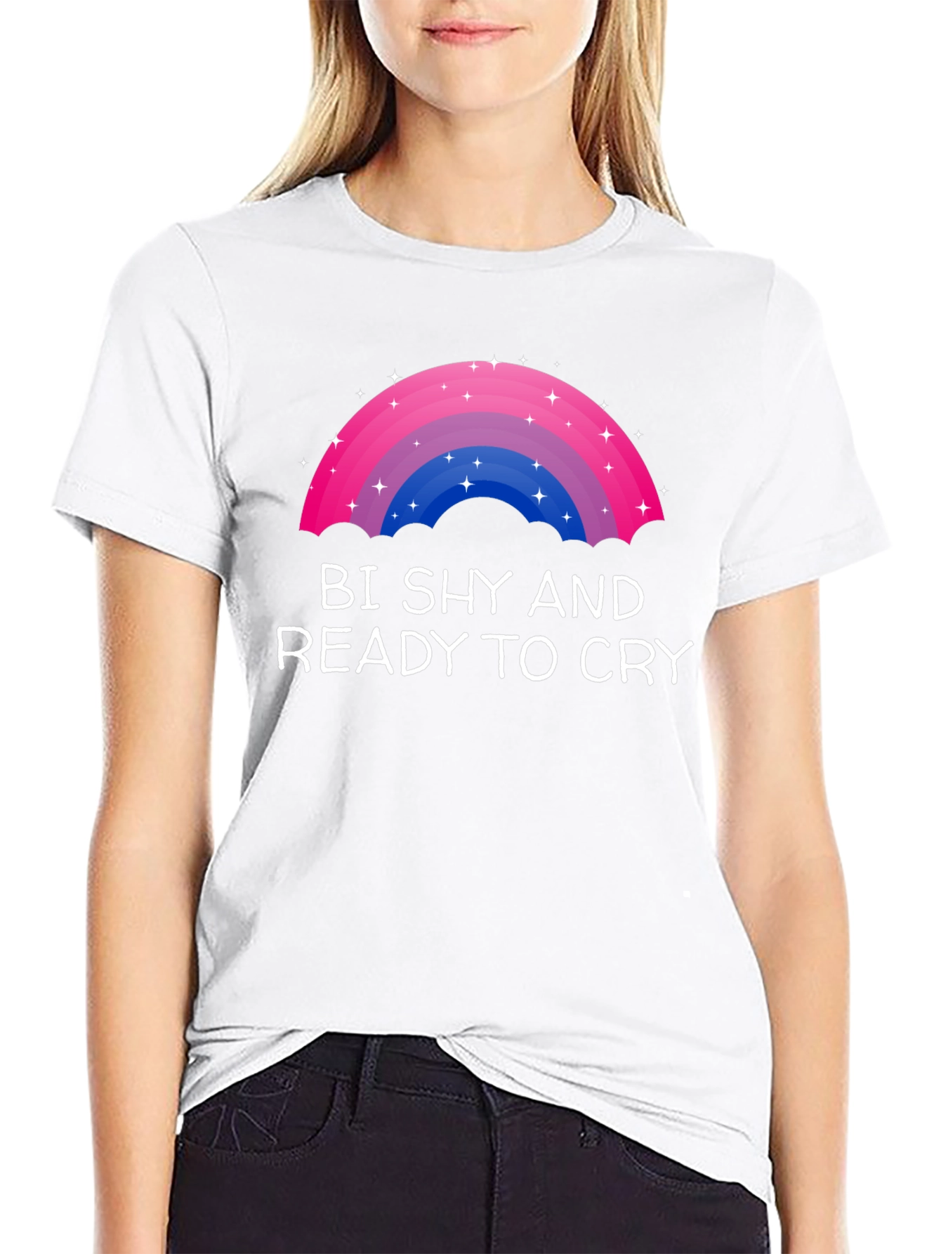 Bi Shy and Ready to Cry T-Shirt