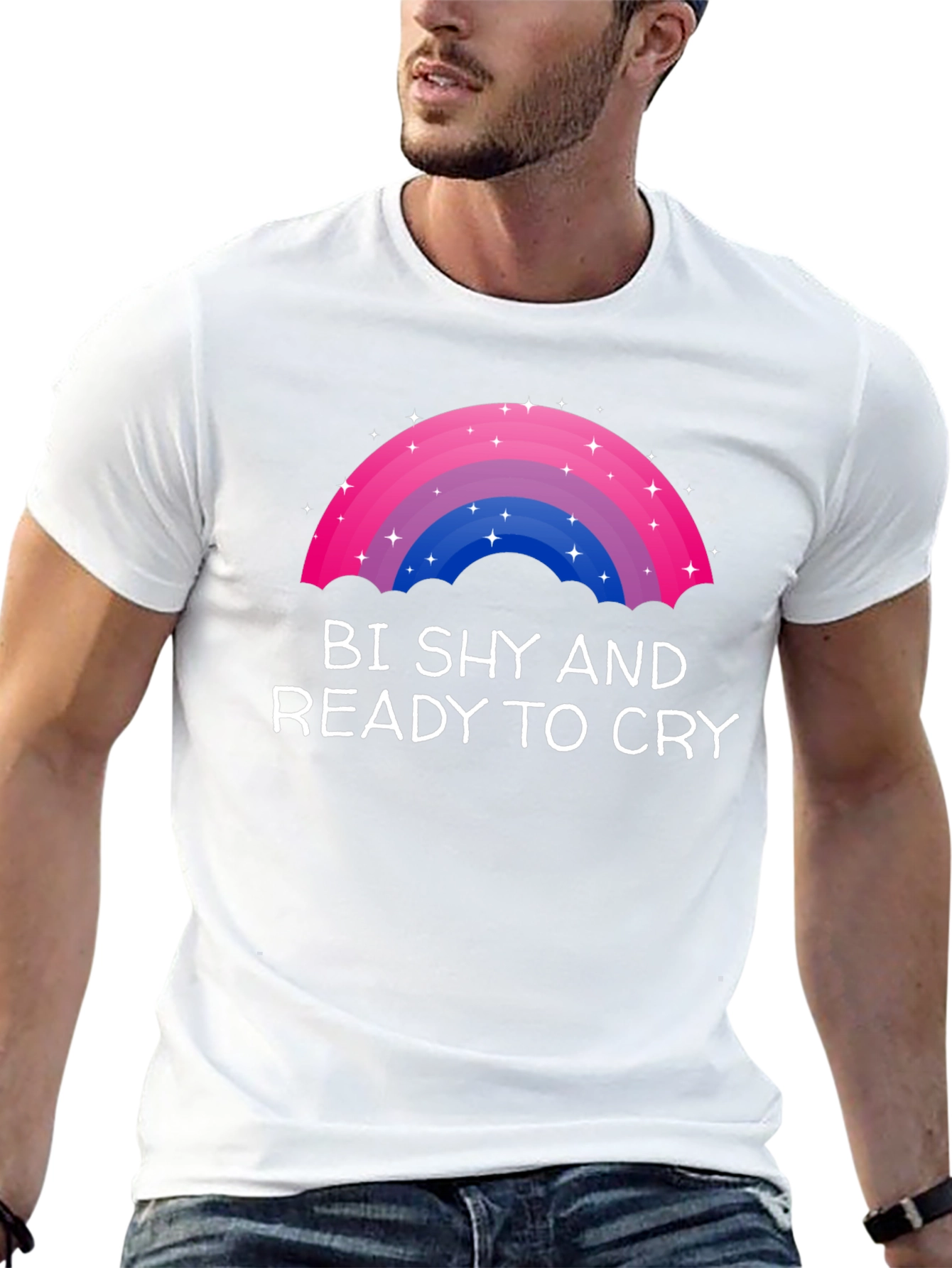 Bi Shy and Ready to Cry T-Shirt