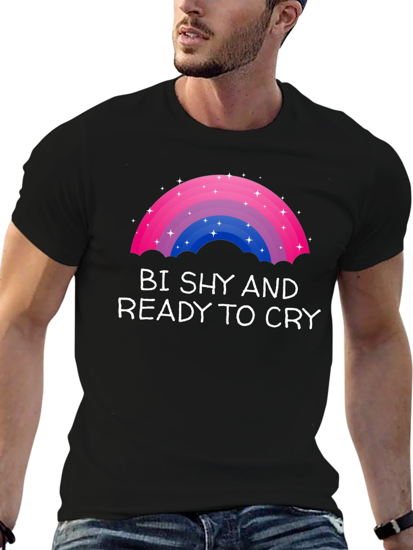 Bi Shy and Ready to Cry T-Shirt