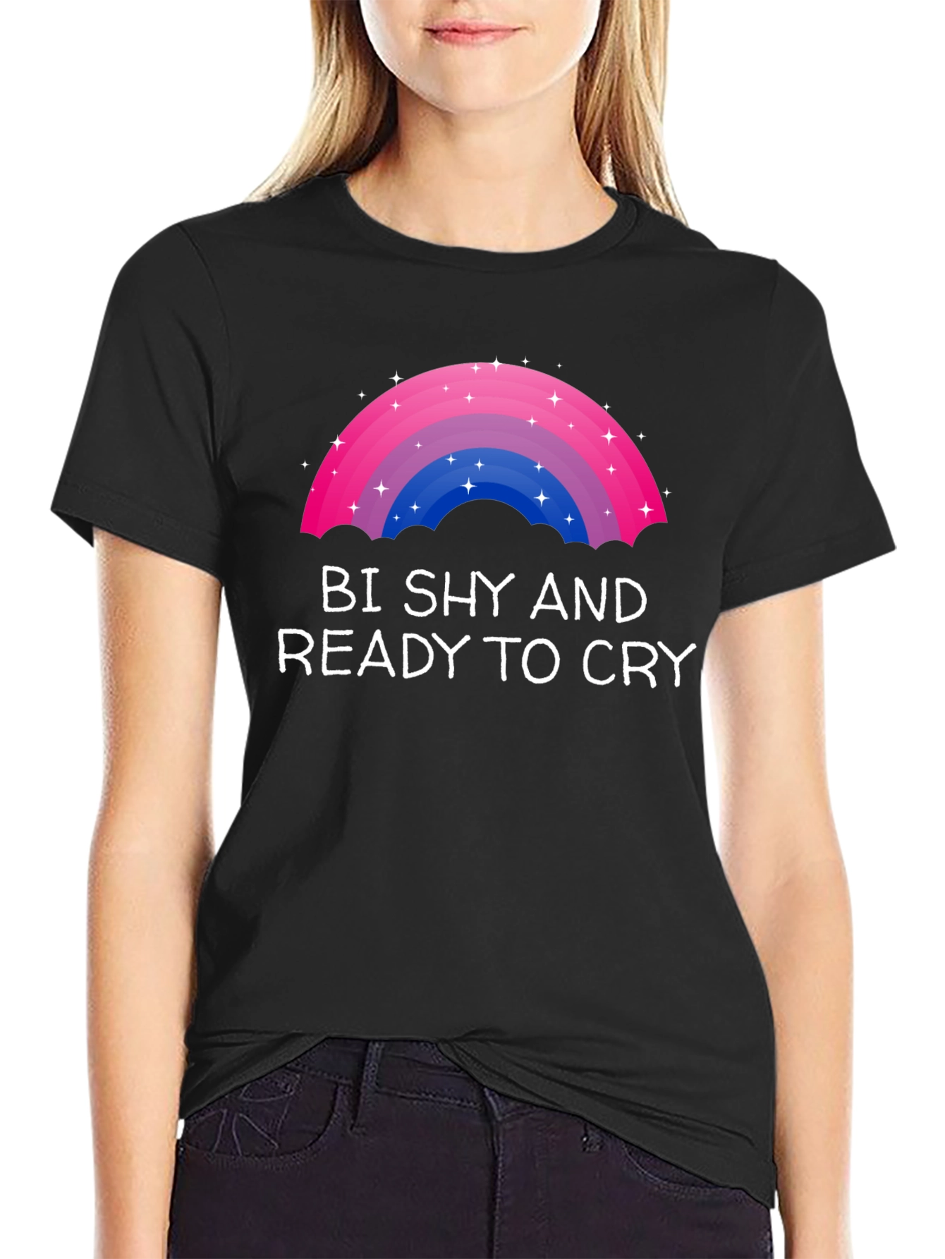 Bi Shy and Ready to Cry T-Shirt