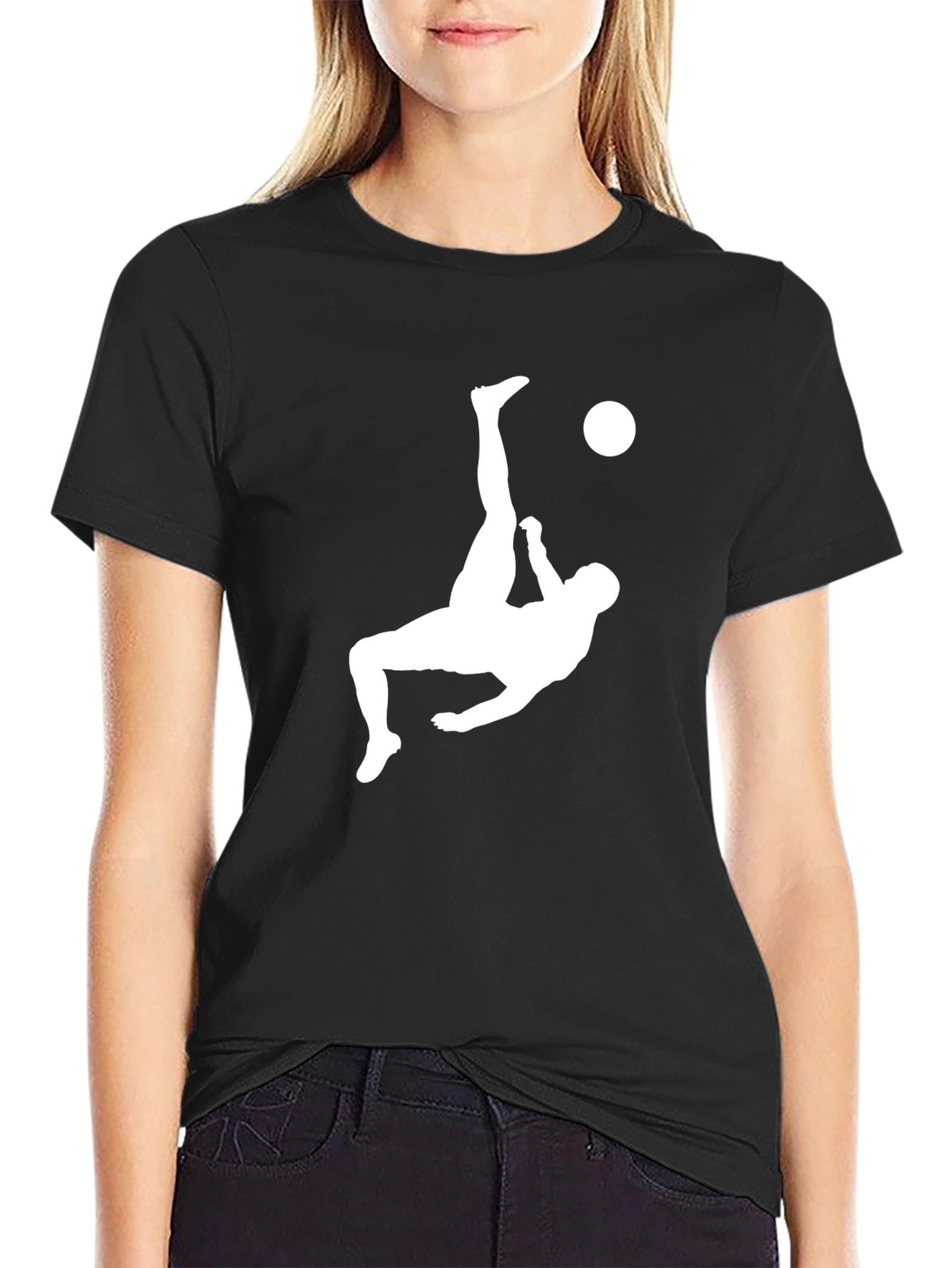 Bicycle Kick Graphic Tee - Cool Soccer Shirt