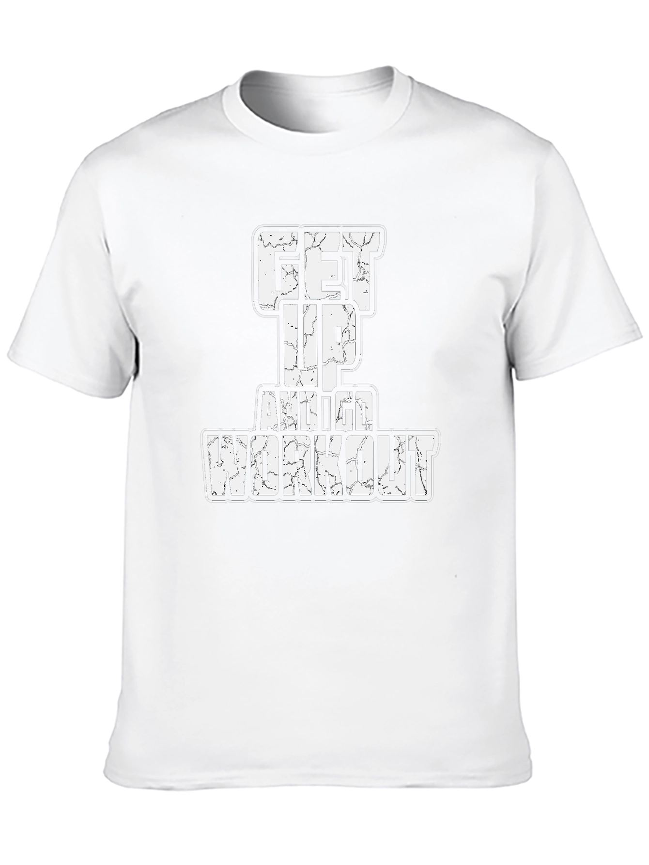 Get Up and Go Workout Black T-Shirt