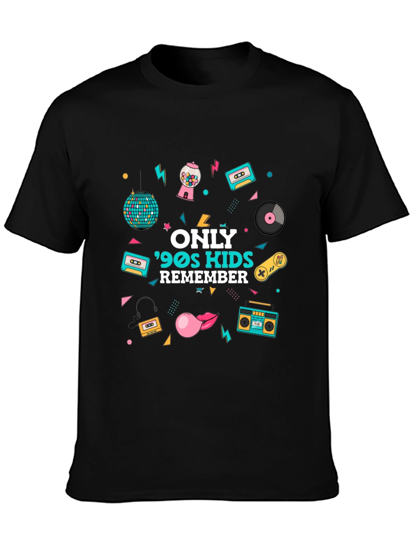 90s Kids Remember Graphic T-Shirt