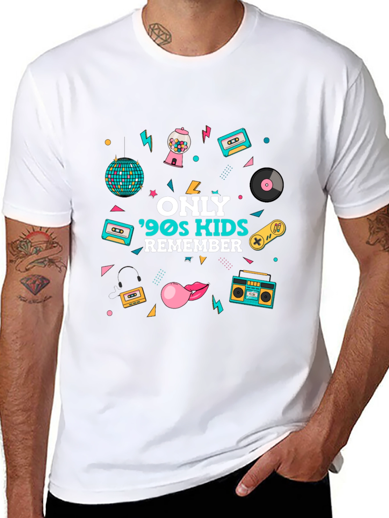 90s Kids Remember Graphic T-Shirt