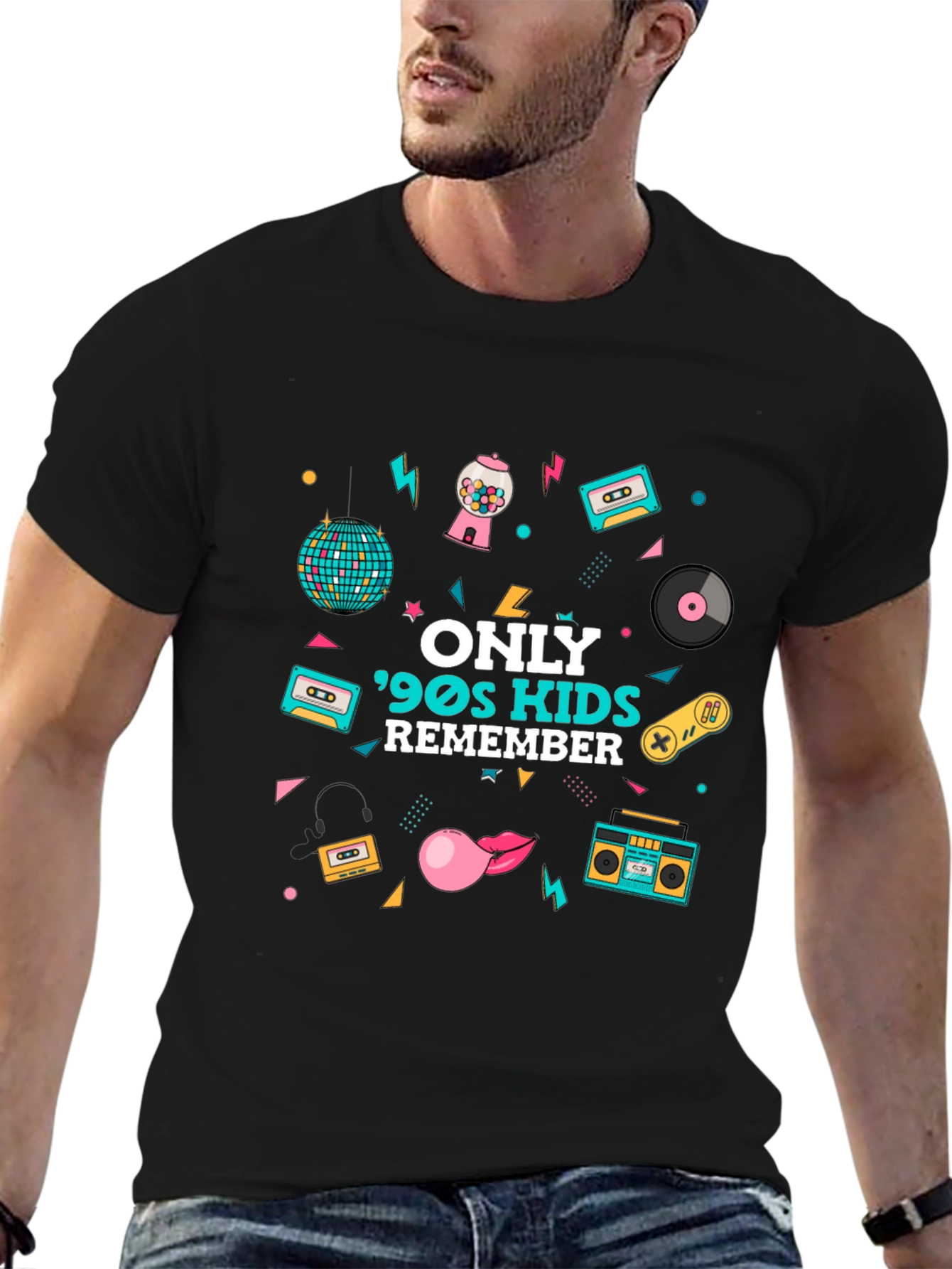 90s Kids Remember Graphic T-Shirt