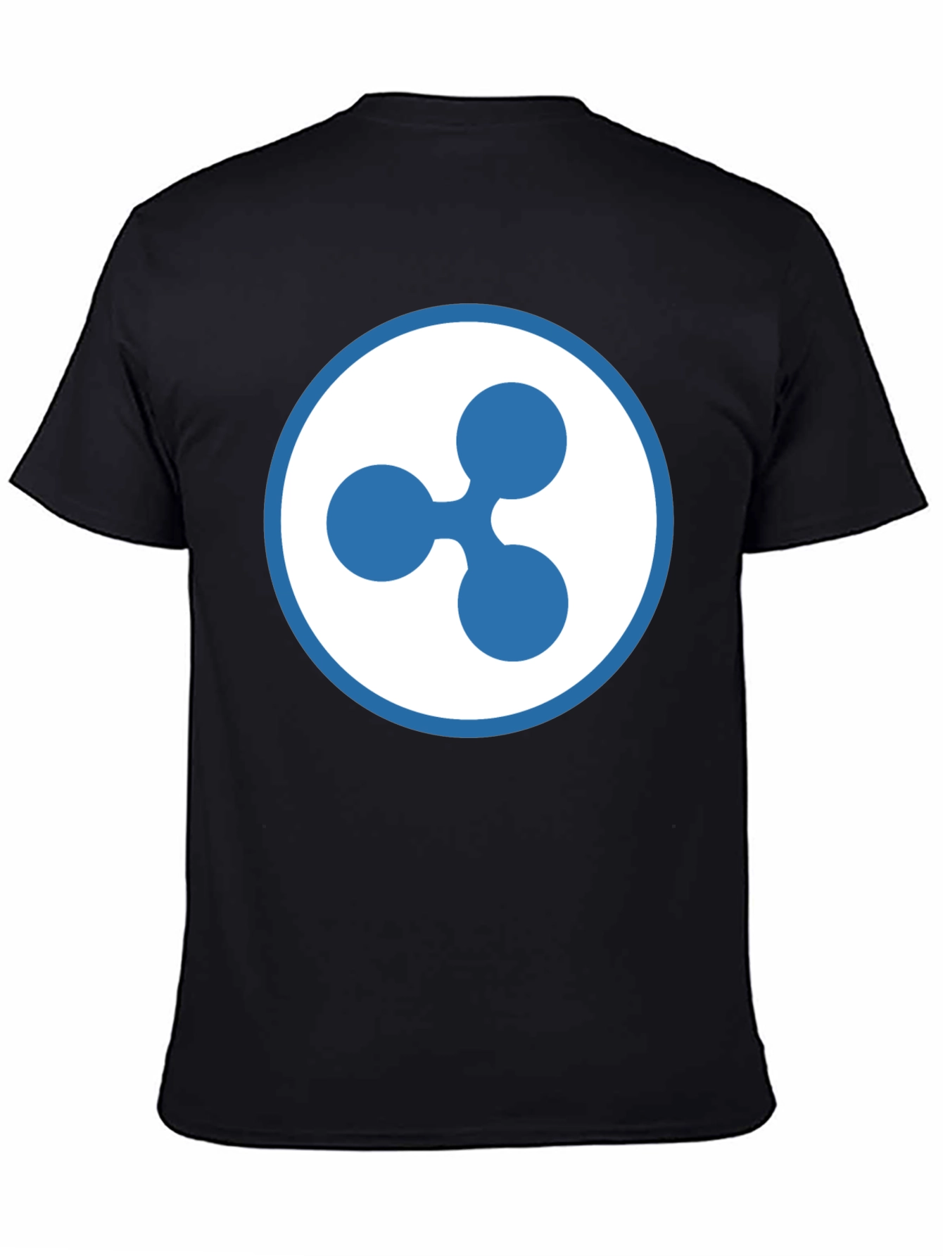 Ripple XRP Crypto Logo T-Shirt - Black