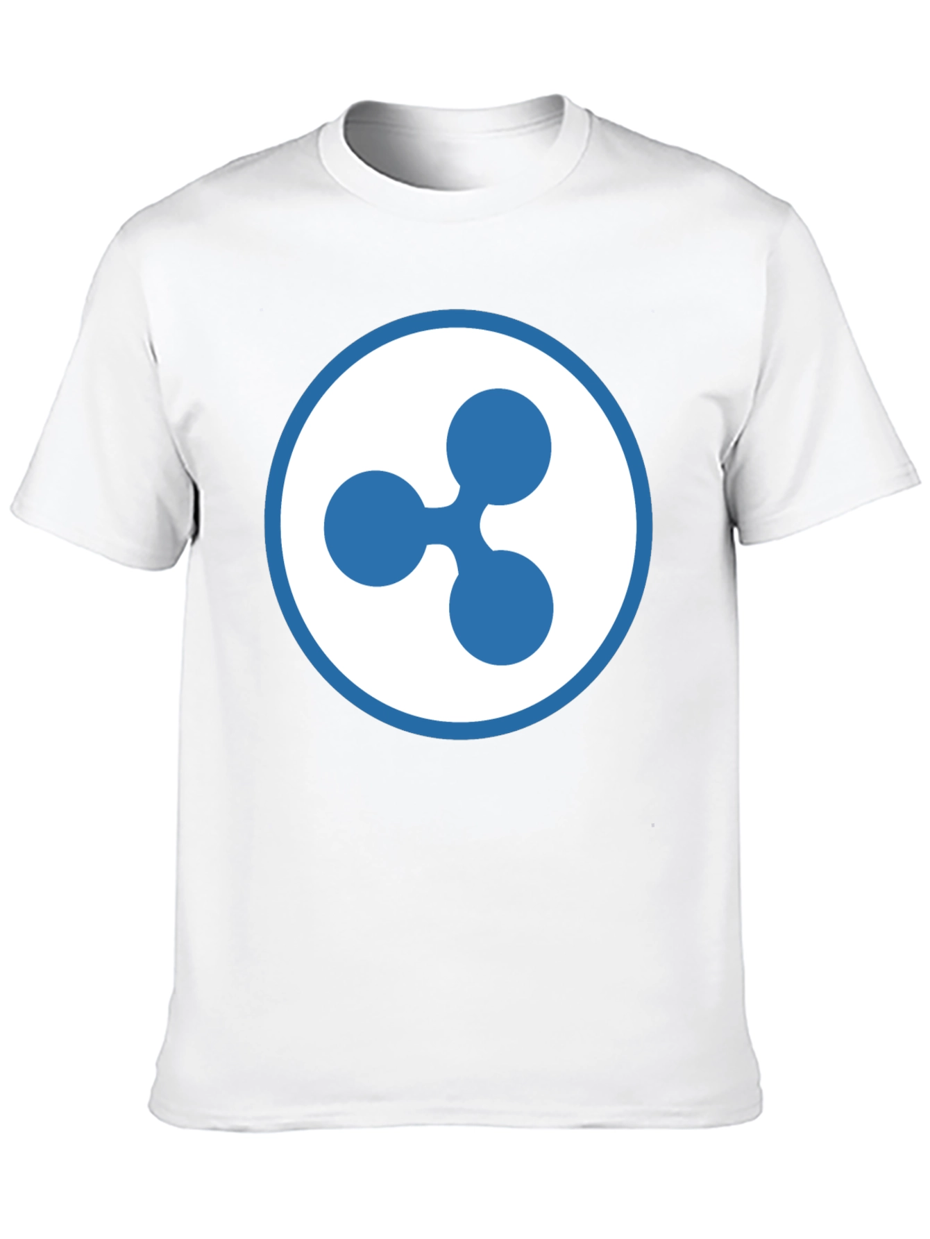 Ripple XRP Crypto Logo T-Shirt - Black