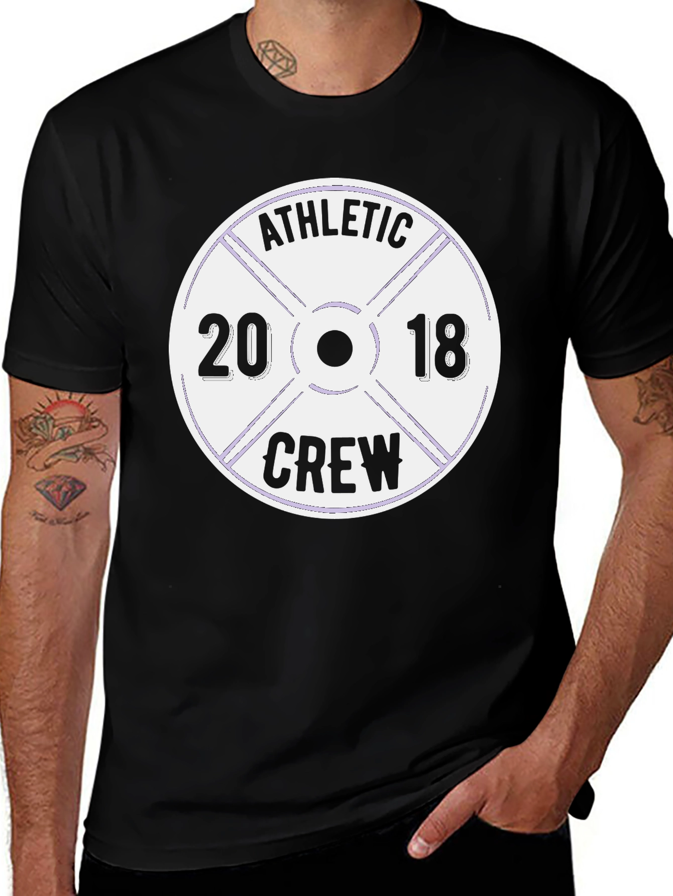 Athletic Crew 2018 Graphic T-Shirt - Black