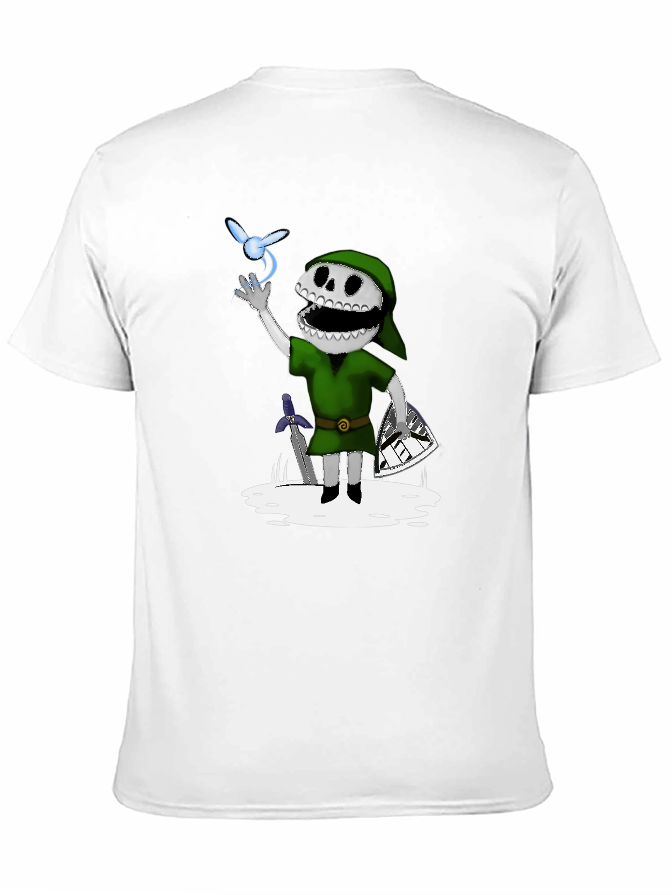 Link Skull Kid T-Shirt - Zelda Inspired Graphic Tee