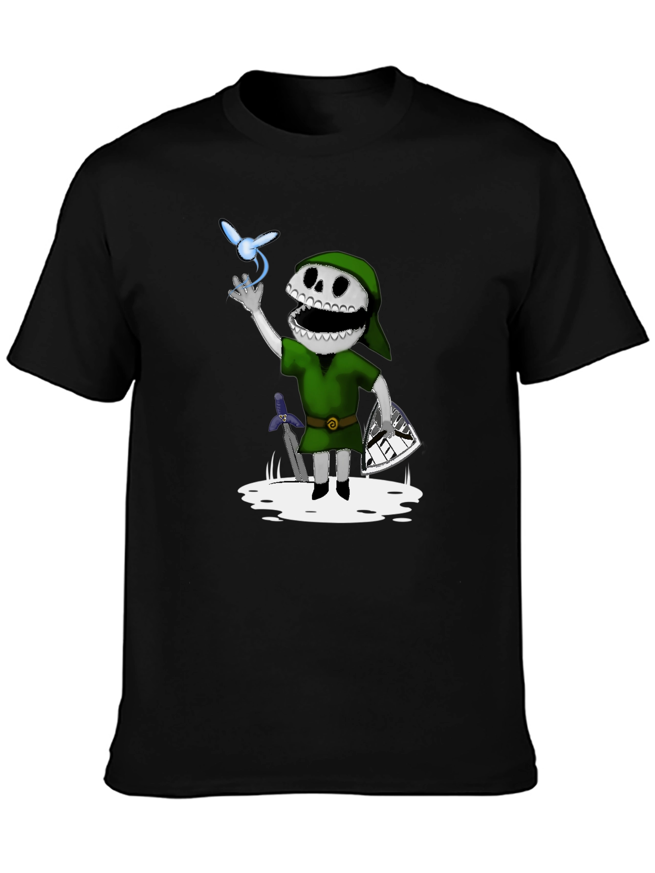 Link Skull Kid T-Shirt - Zelda Inspired Graphic Tee