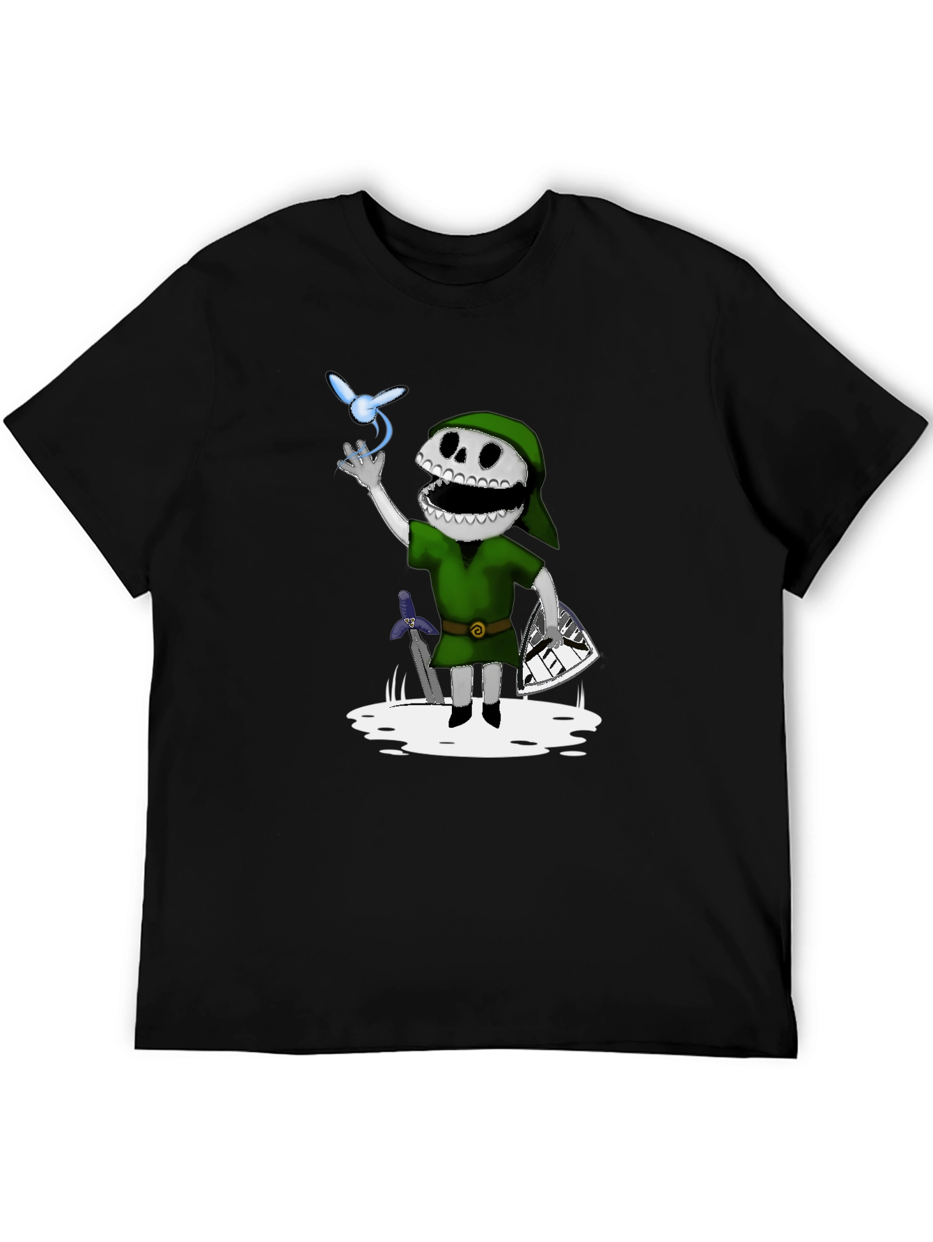 Link Skull Kid T-Shirt - Zelda Inspired Graphic Tee