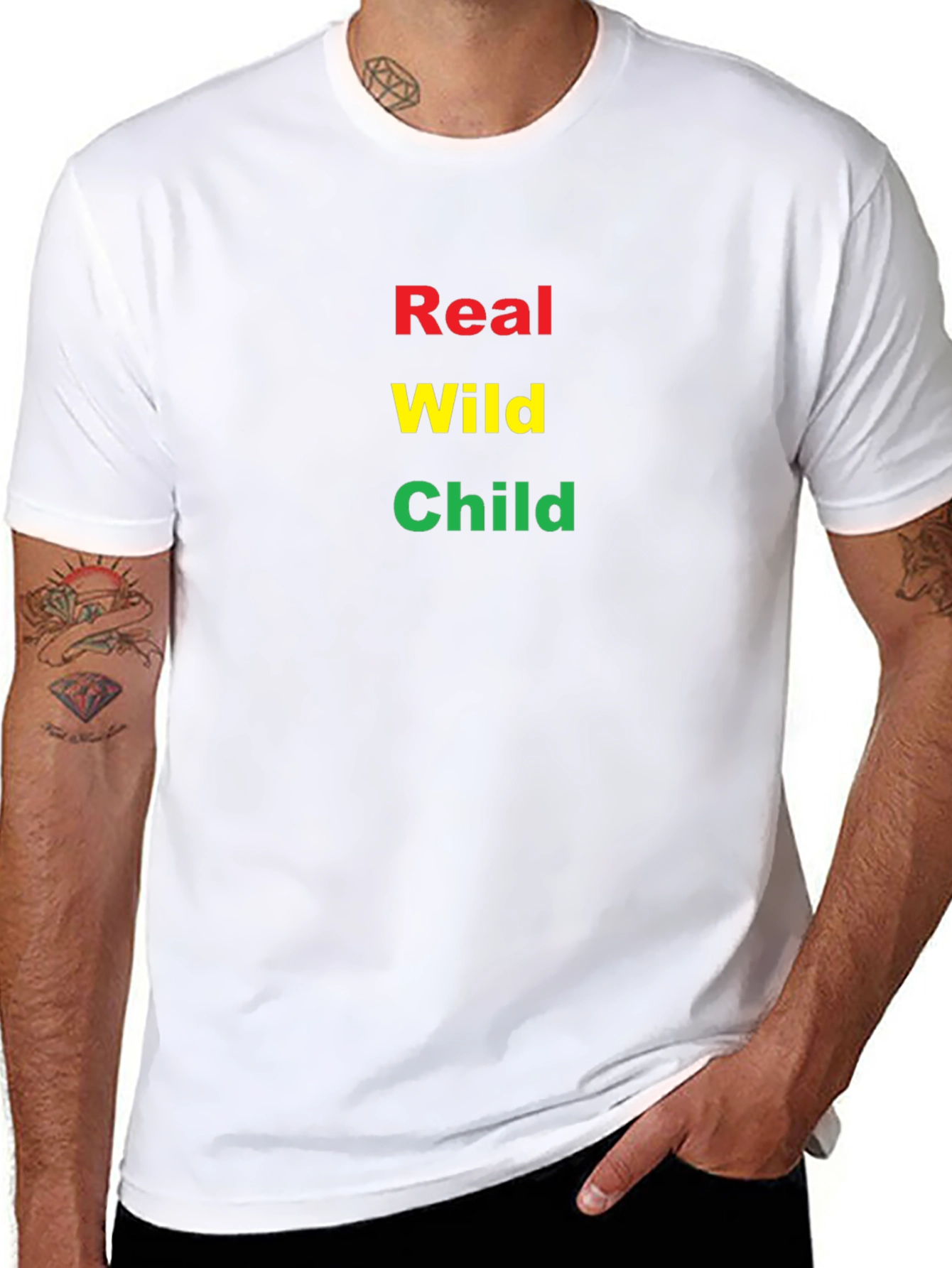 Real Wild Child Graphic T-Shirt