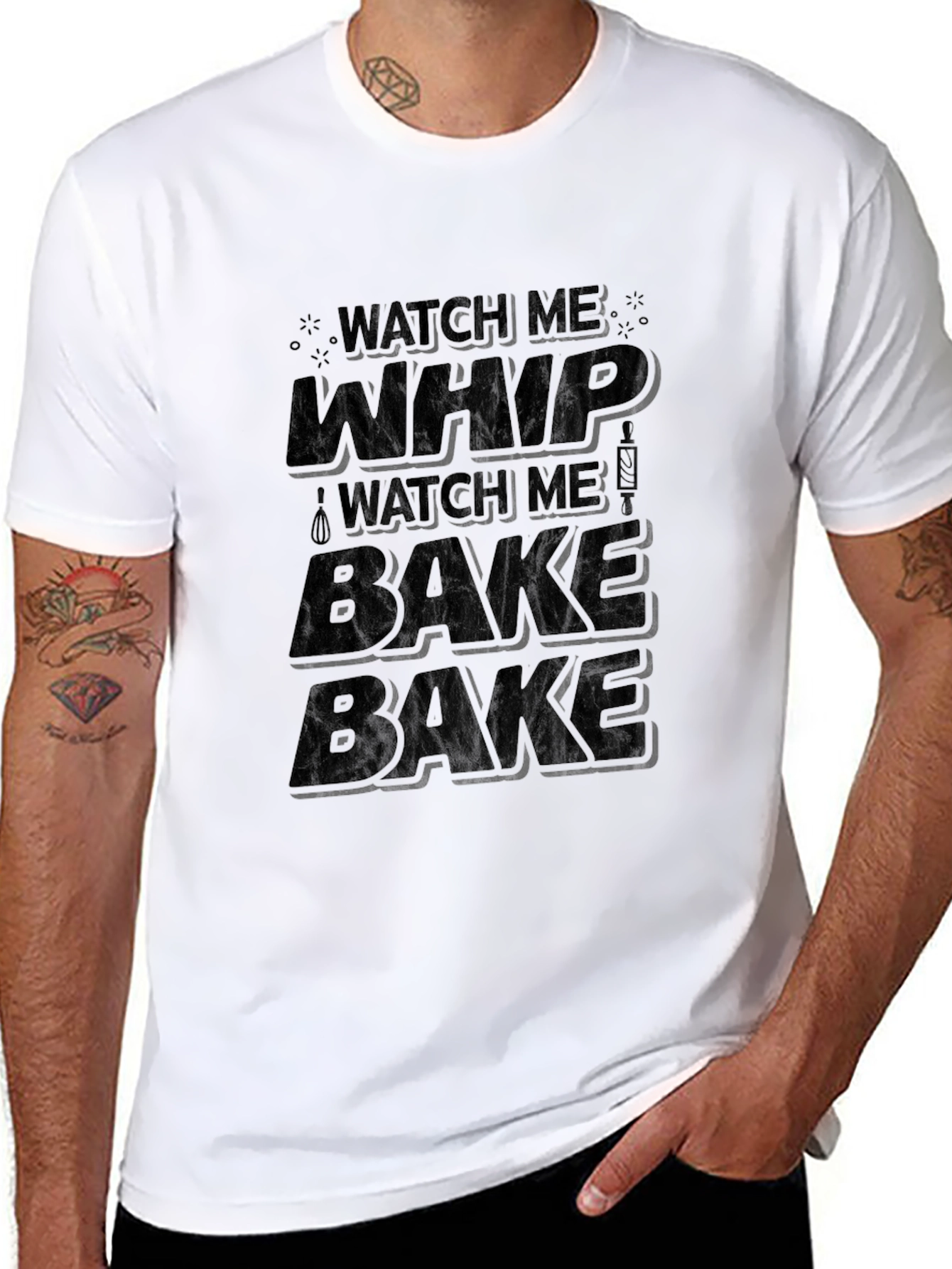 Watch Me Whip Bake T-Shirt