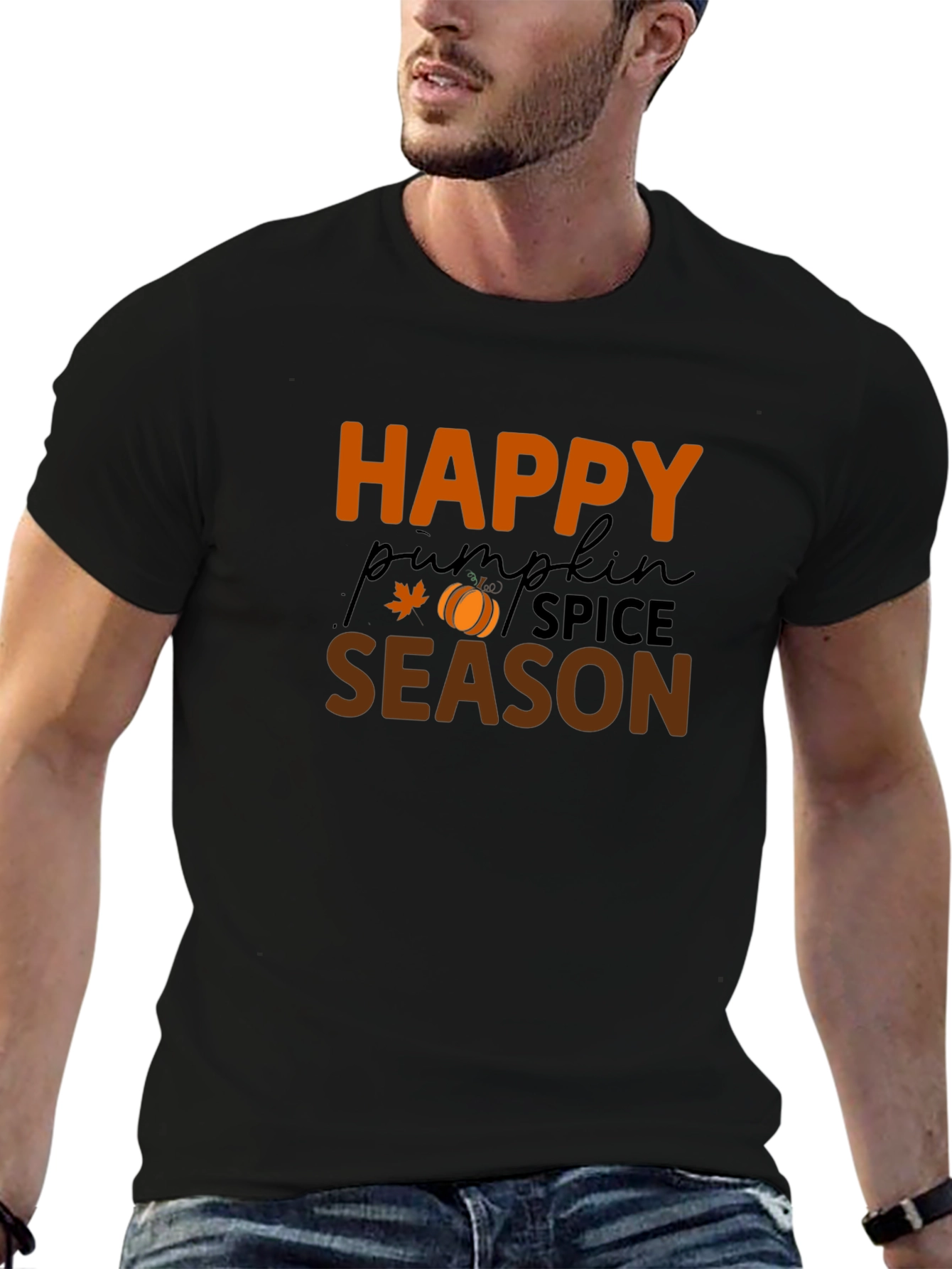 Happy Pumpkin Spice Season Graphic Tee