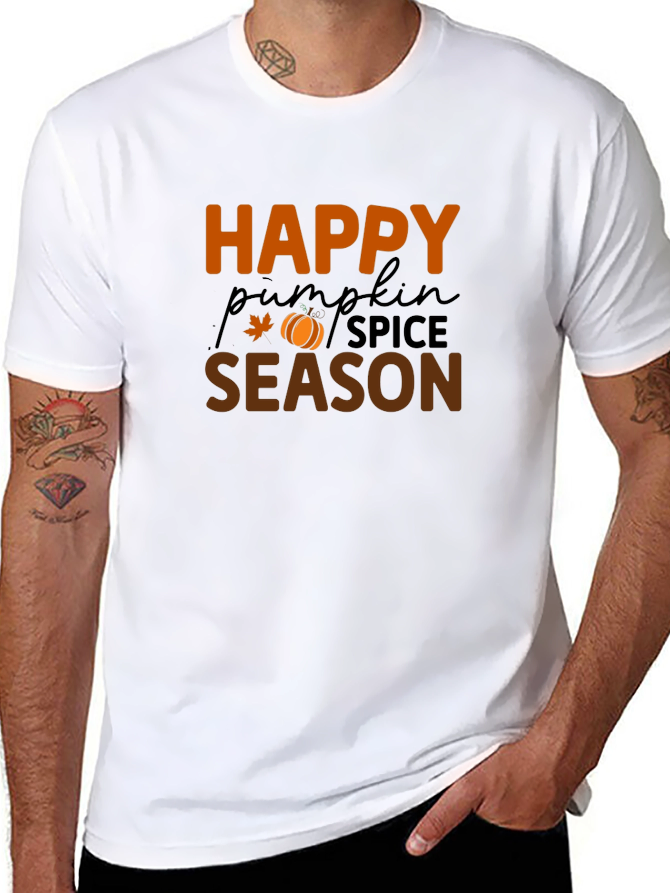 Happy Pumpkin Spice Season Graphic Tee