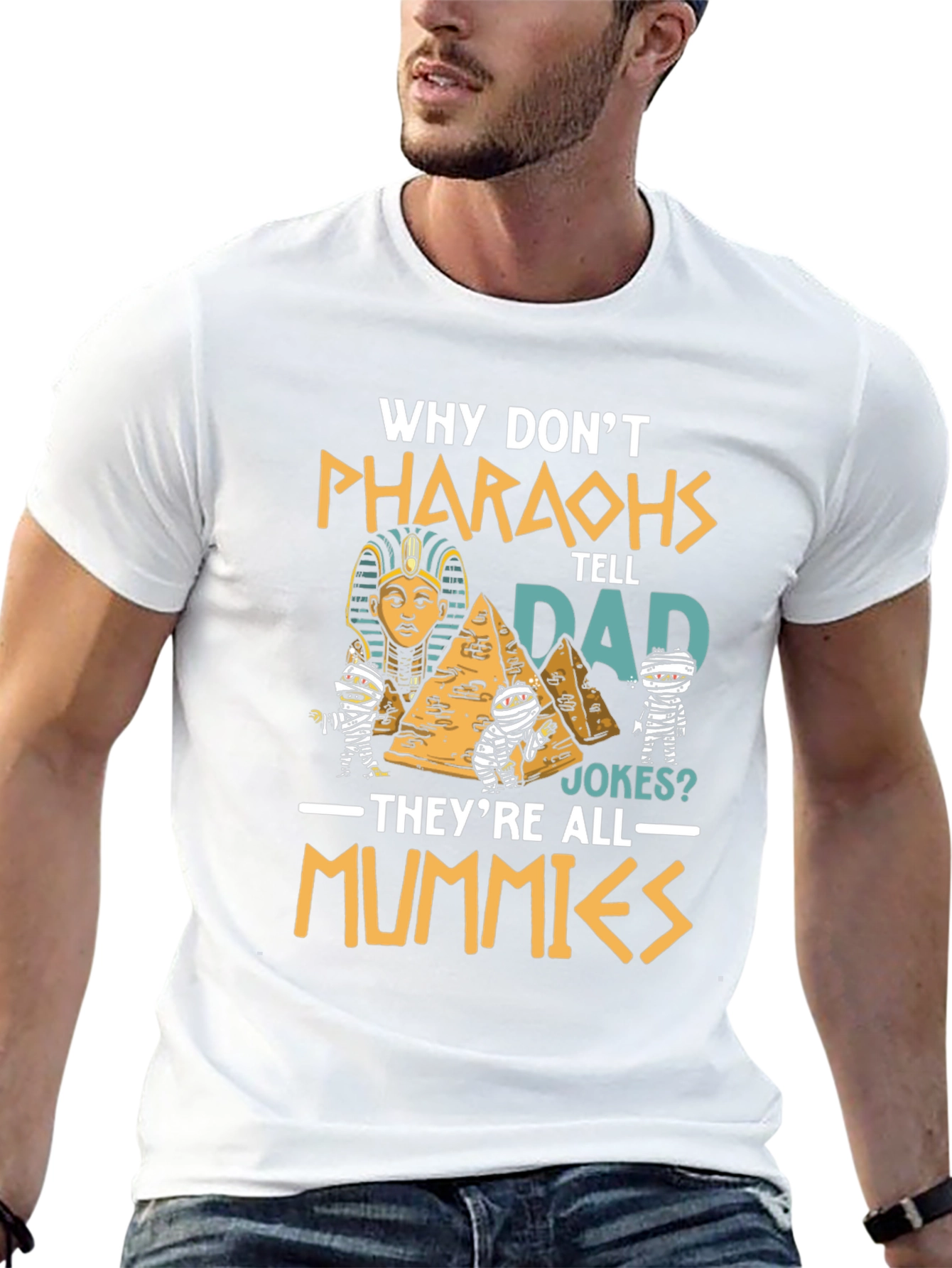 Pharaohs Dad Jokes Graphic Tee