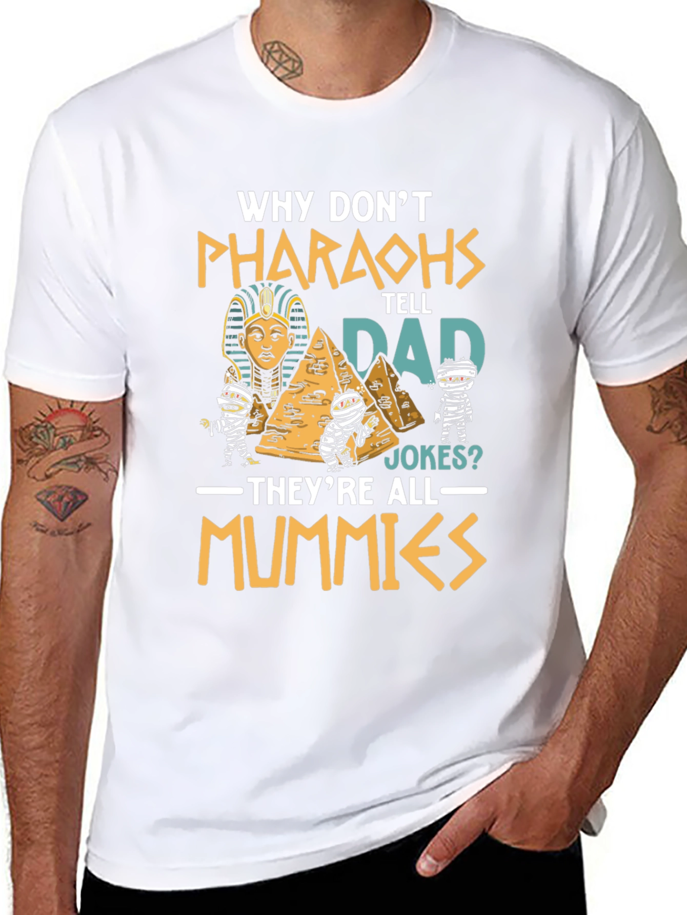 Pharaohs Dad Jokes Graphic Tee