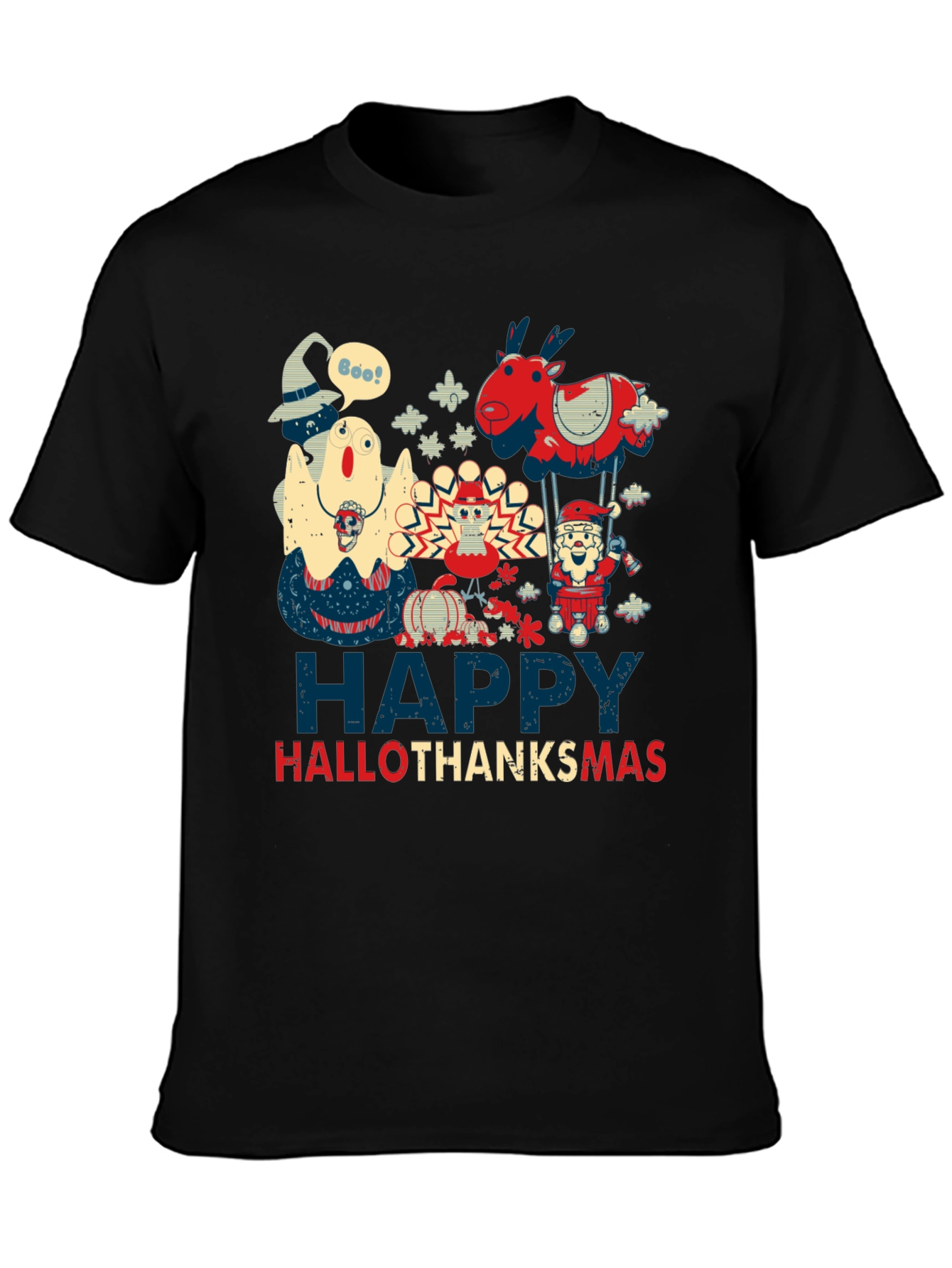 Happy Hallothanksmas T-Shirt