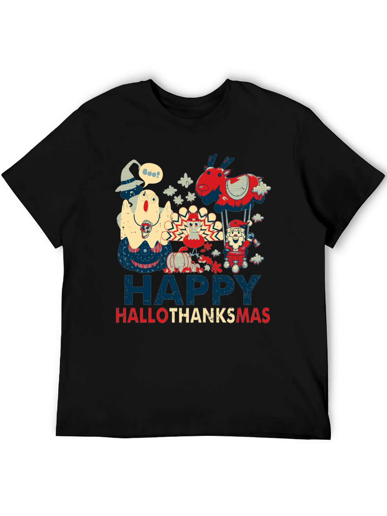 Happy Hallothanksmas T-Shirt