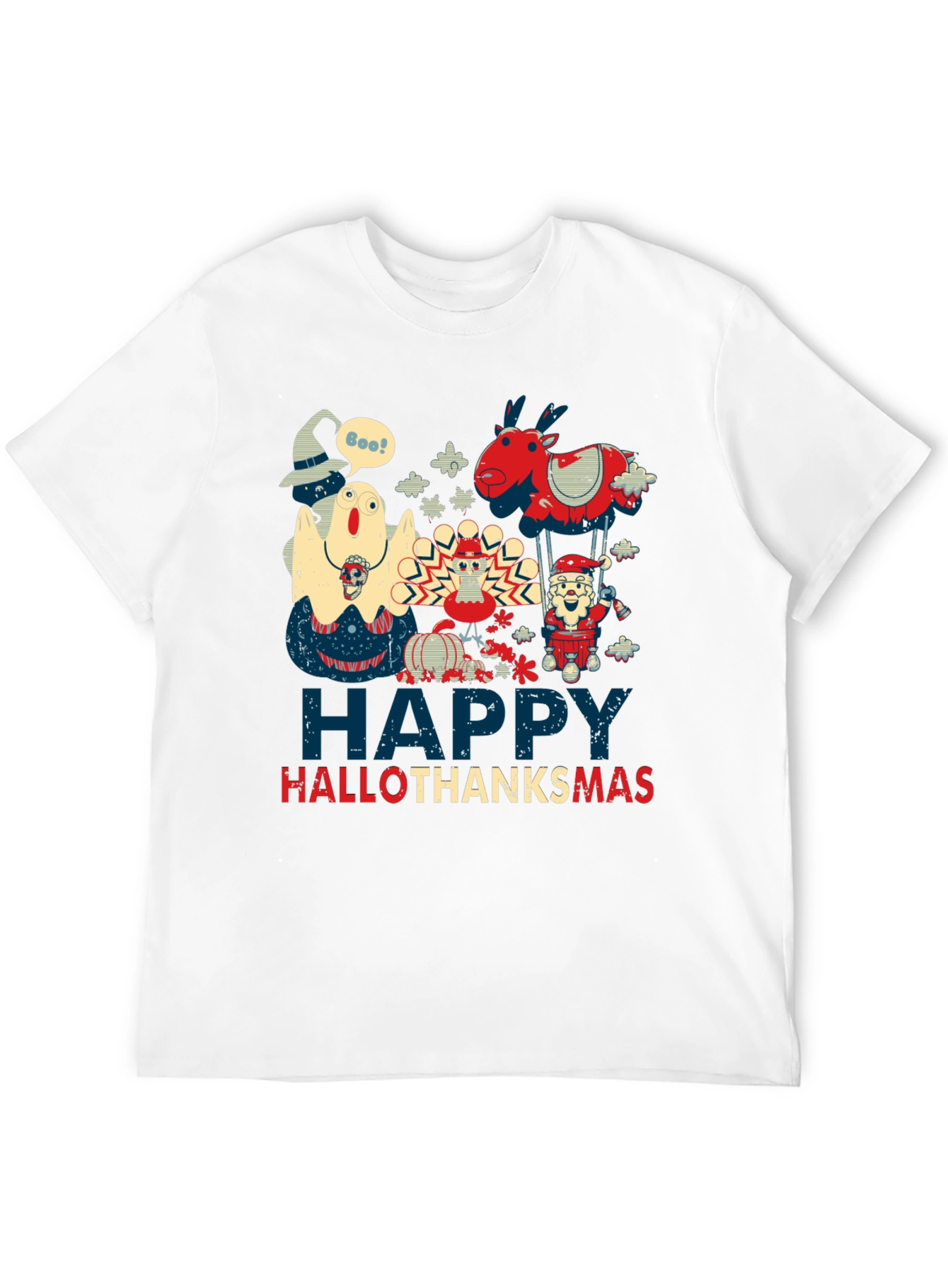 Happy Hallothanksmas T-Shirt
