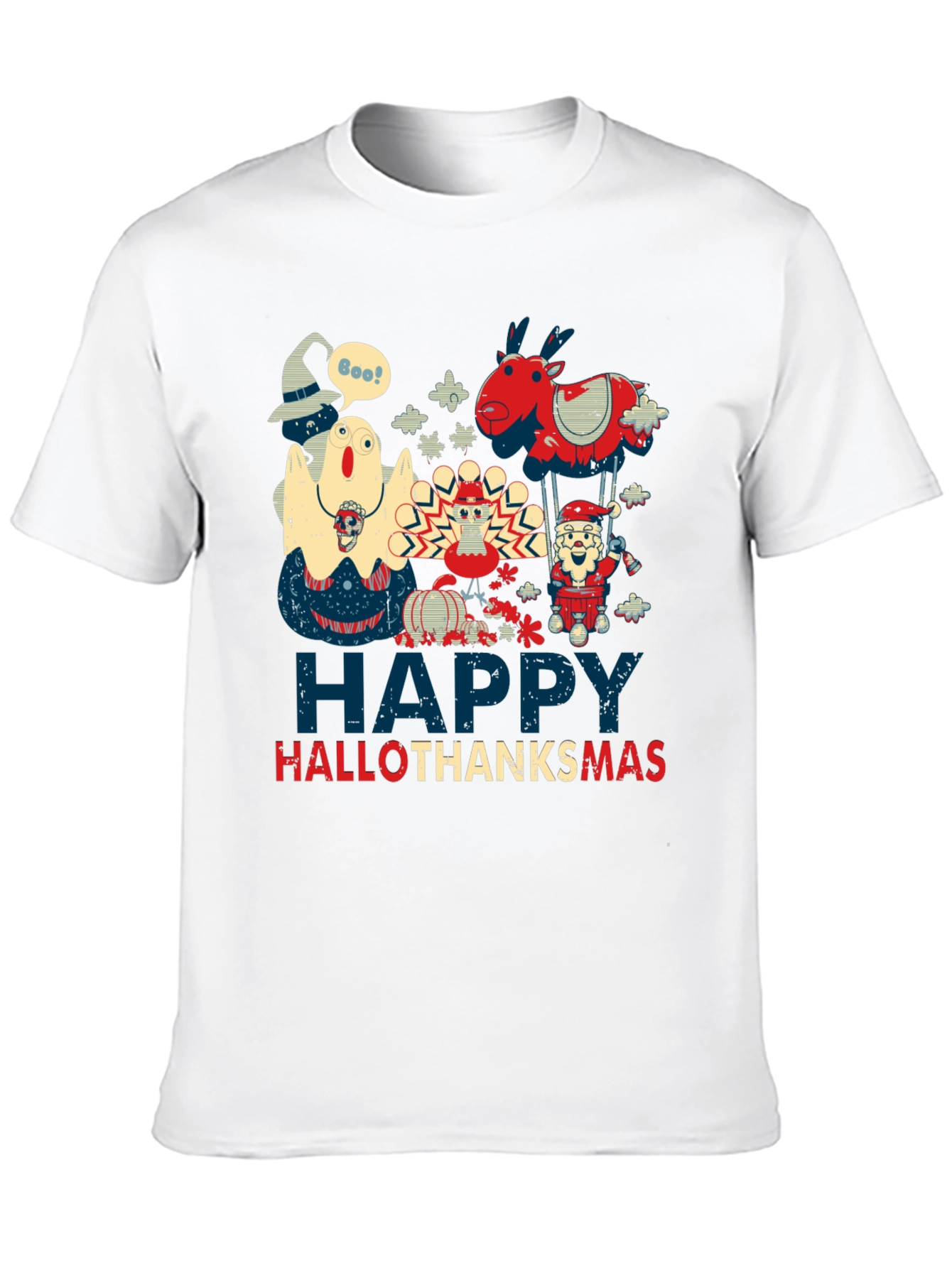 Happy Hallothanksmas T-Shirt