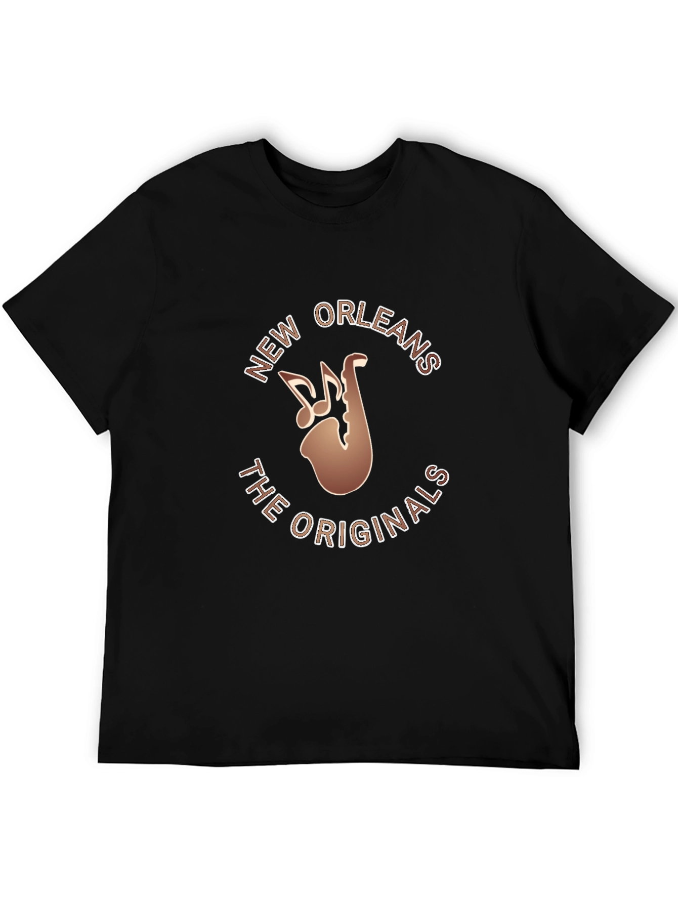 New Orleans Music Originals Black Graphic Tee