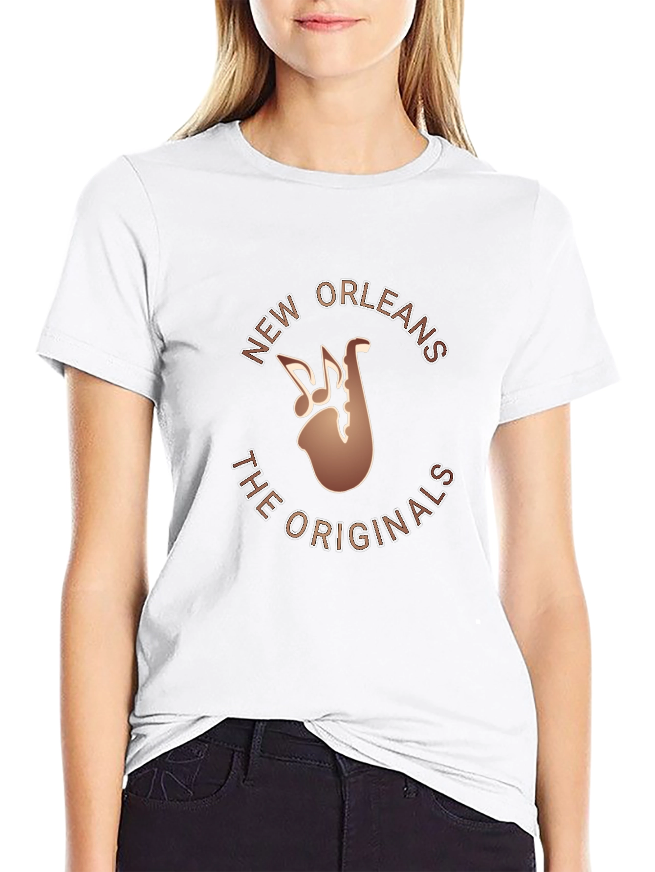 New Orleans Music Originals Black Graphic Tee