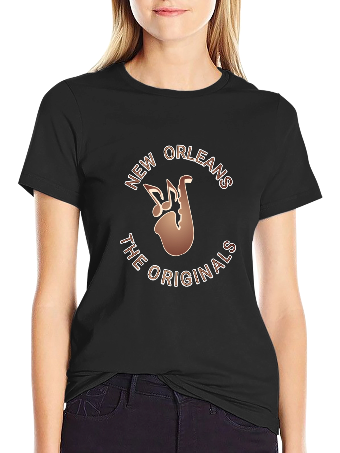 New Orleans Music Originals Black Graphic Tee