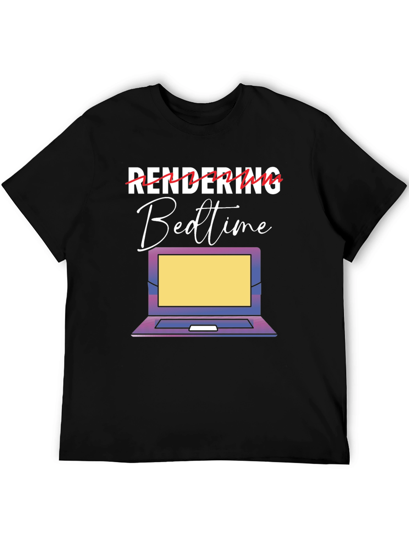 Rendering Bedtime T-Shirt