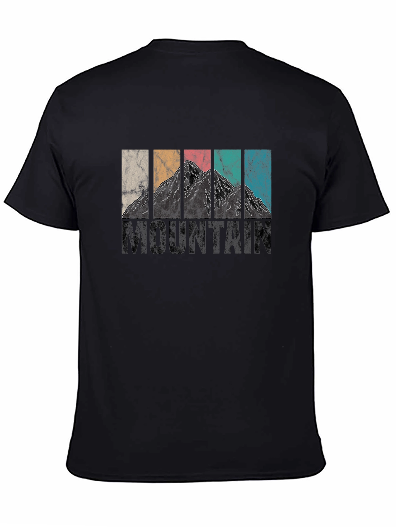 Retro Mountain Graphic T-Shirt