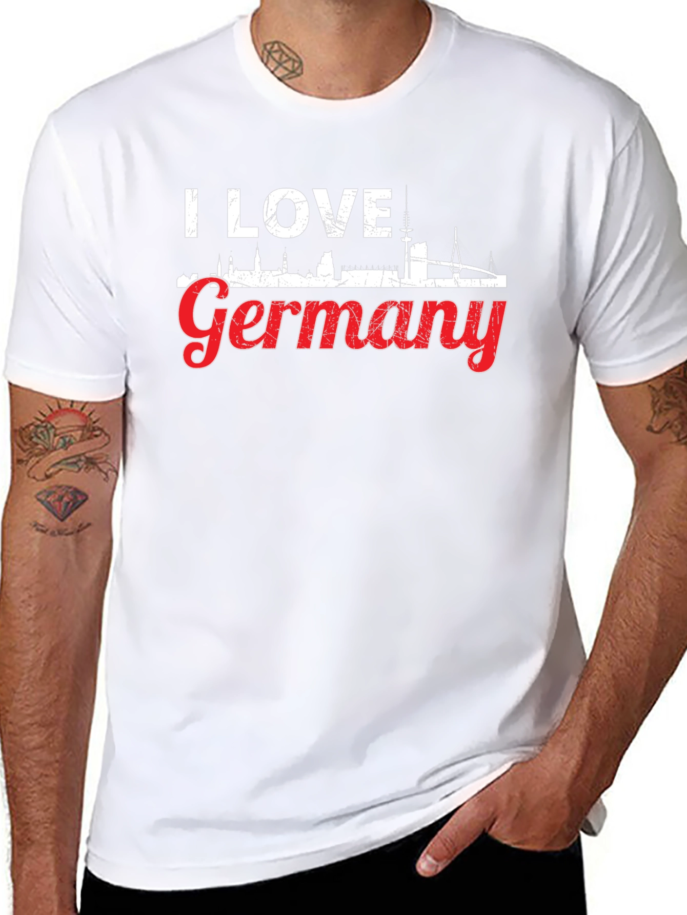 I Love Germany T-Shirt - Travel Souvenir Tee