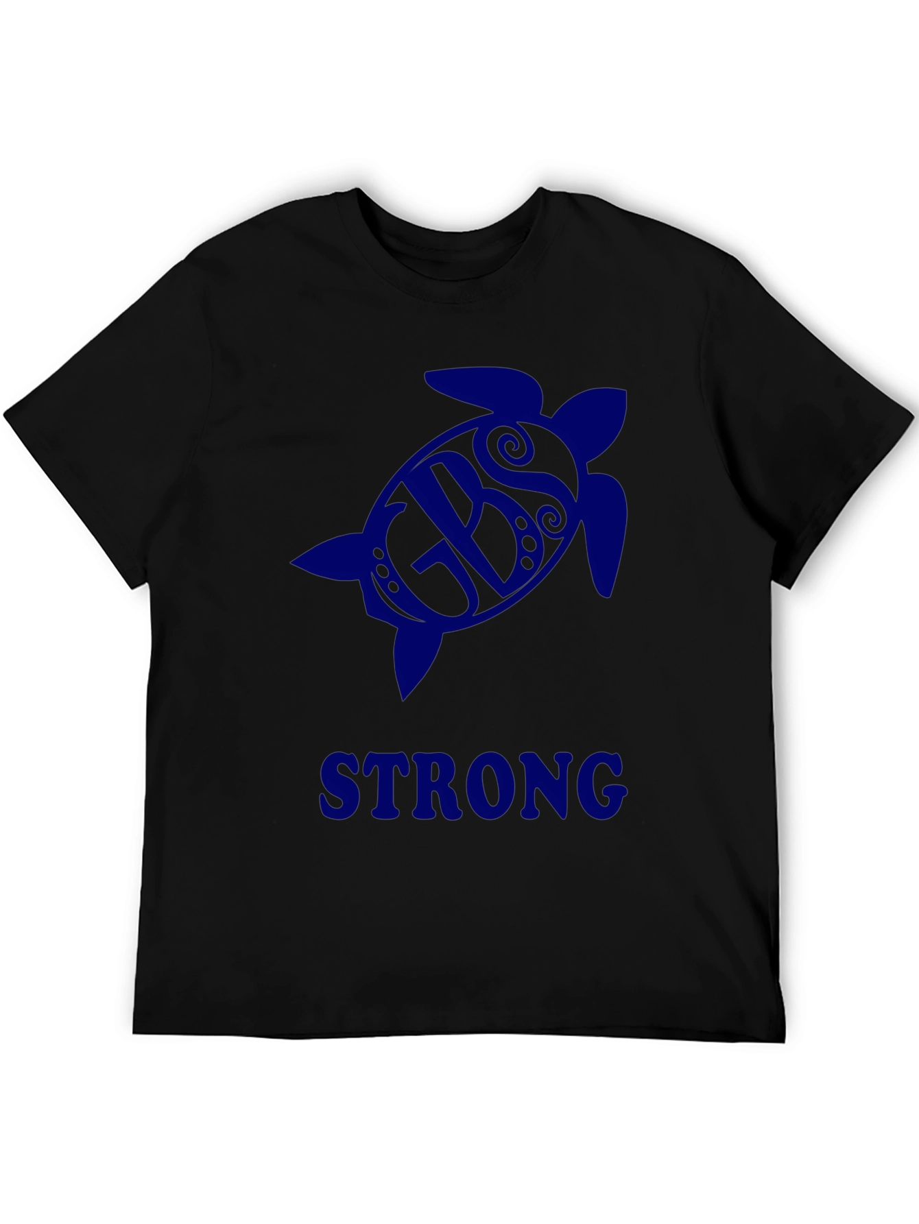Turtle GBS Strong Black T-Shirt