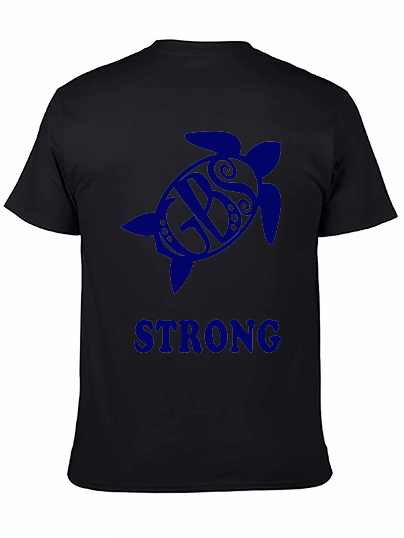 Turtle GBS Strong Black T-Shirt