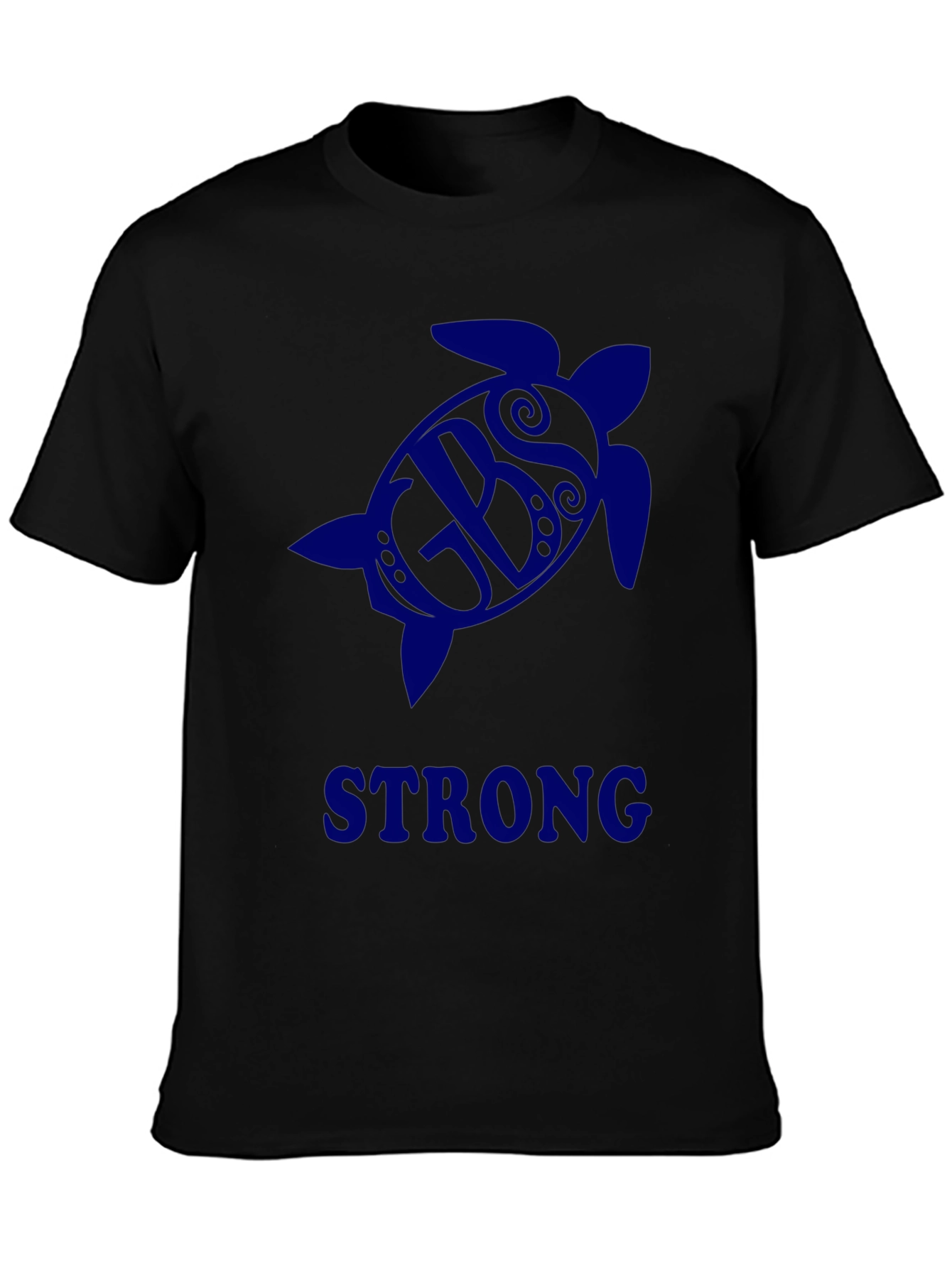 Turtle GBS Strong Black T-Shirt