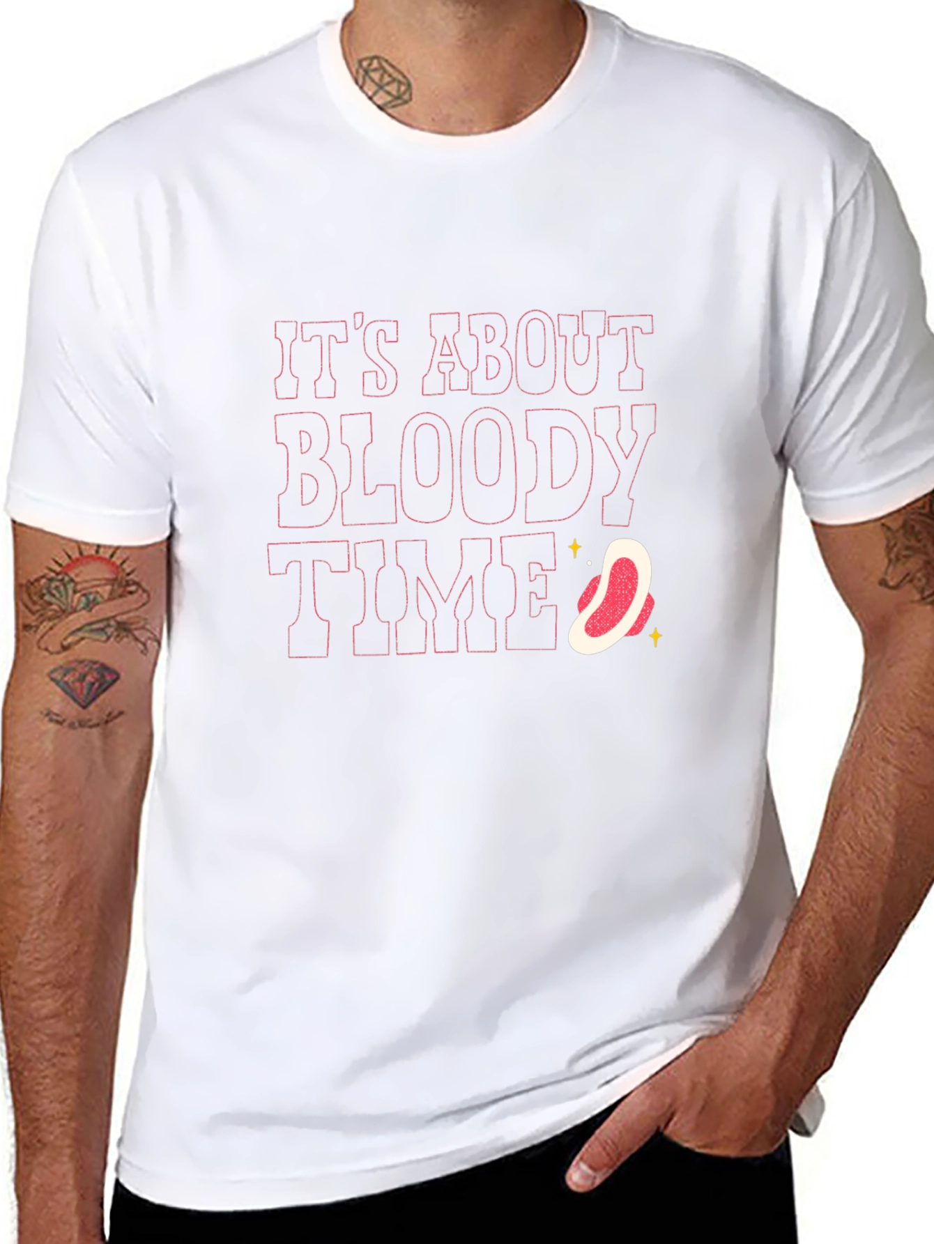 Its About Bloody Time T-Shirt