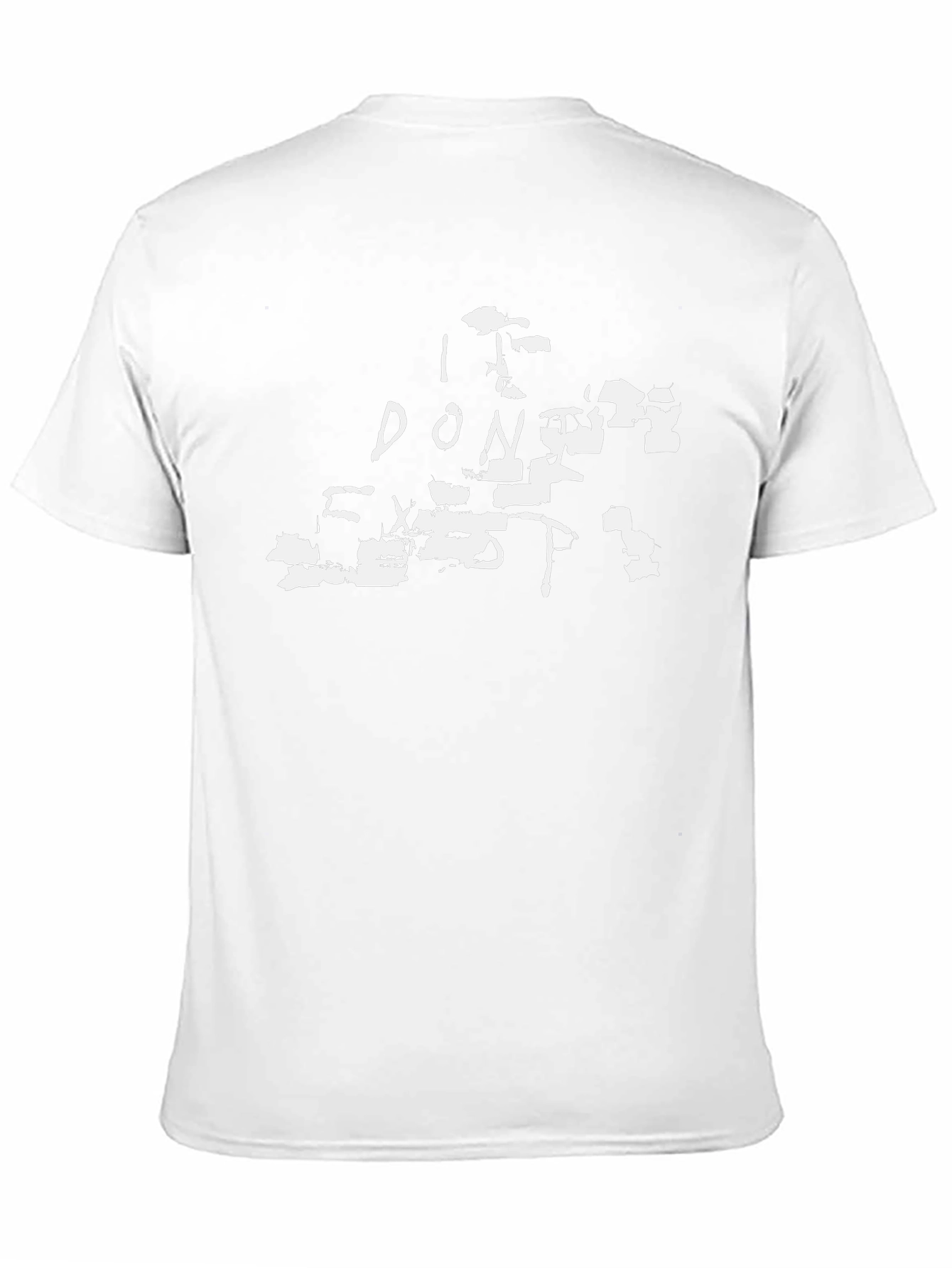 I Dont Exist - Black Graphic Tee
