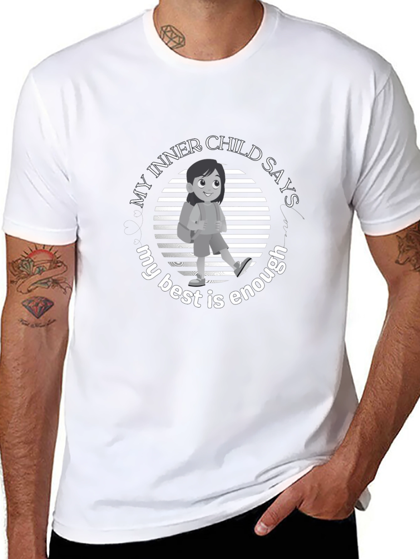 Inner Child T-Shirt: My Best Is Enough