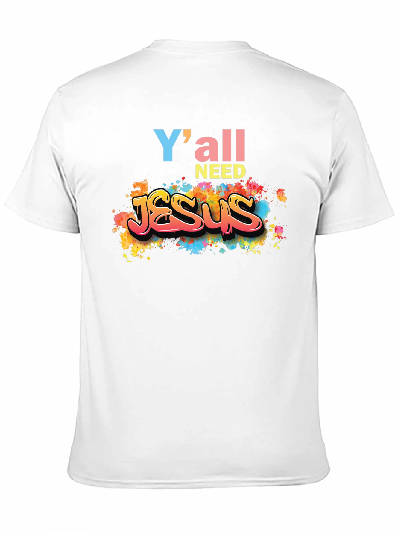 Yall Need Jesus Graphic Tee - Trendy Christian Apparel