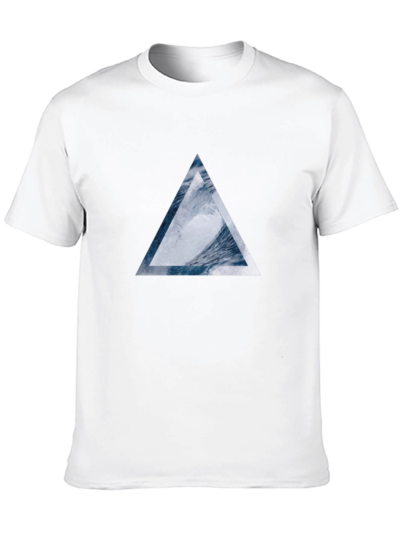 Triangle Wave T-Shirt - Black