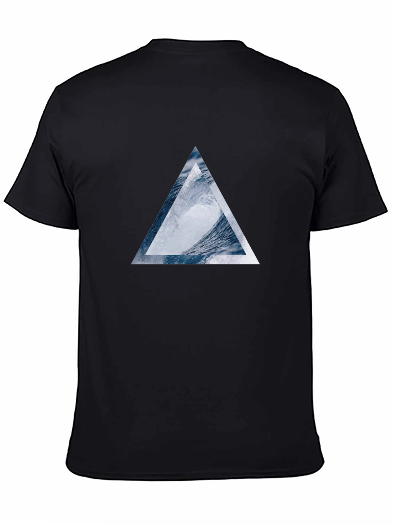 Triangle Wave T-Shirt - Black