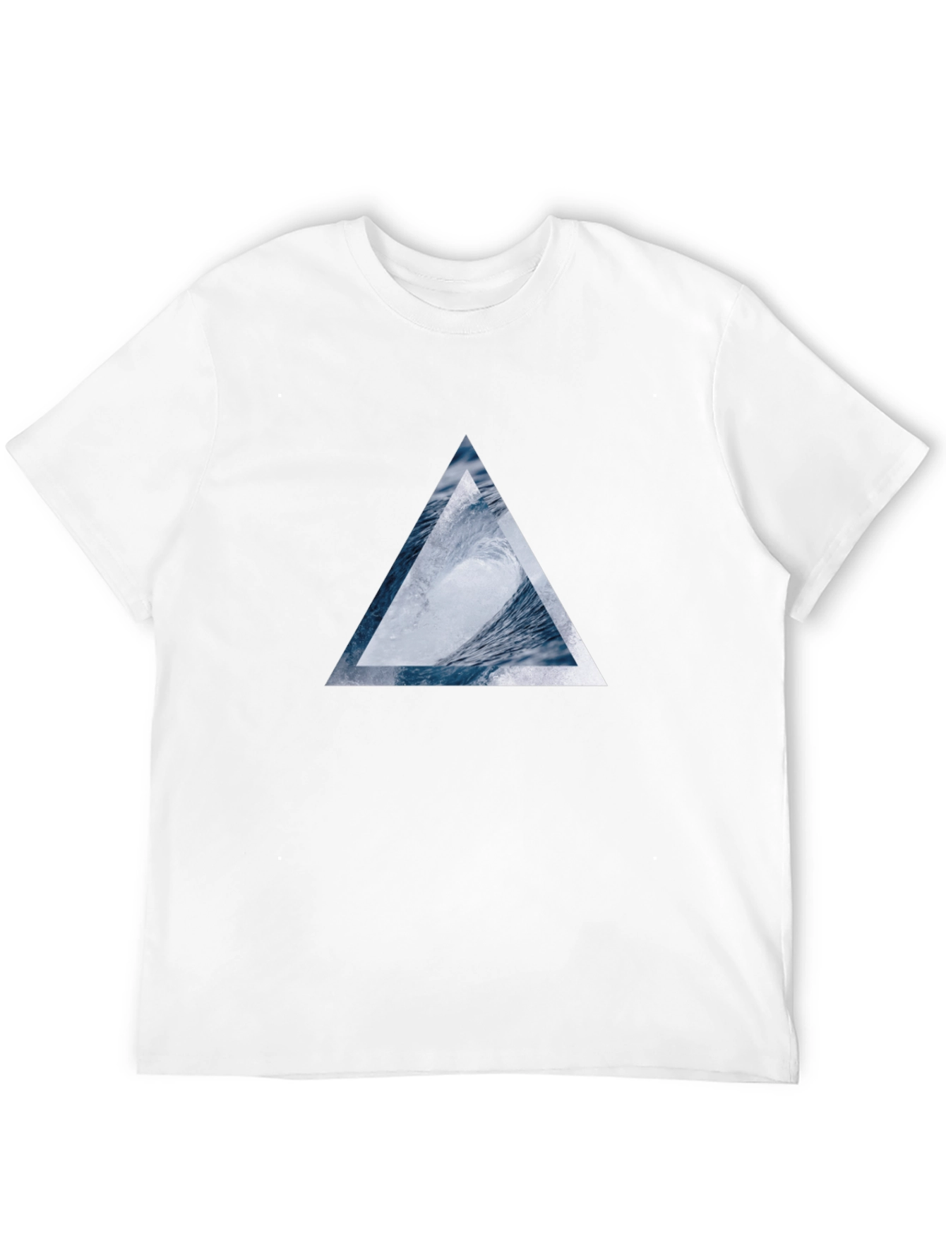 Triangle Wave T-Shirt - Black