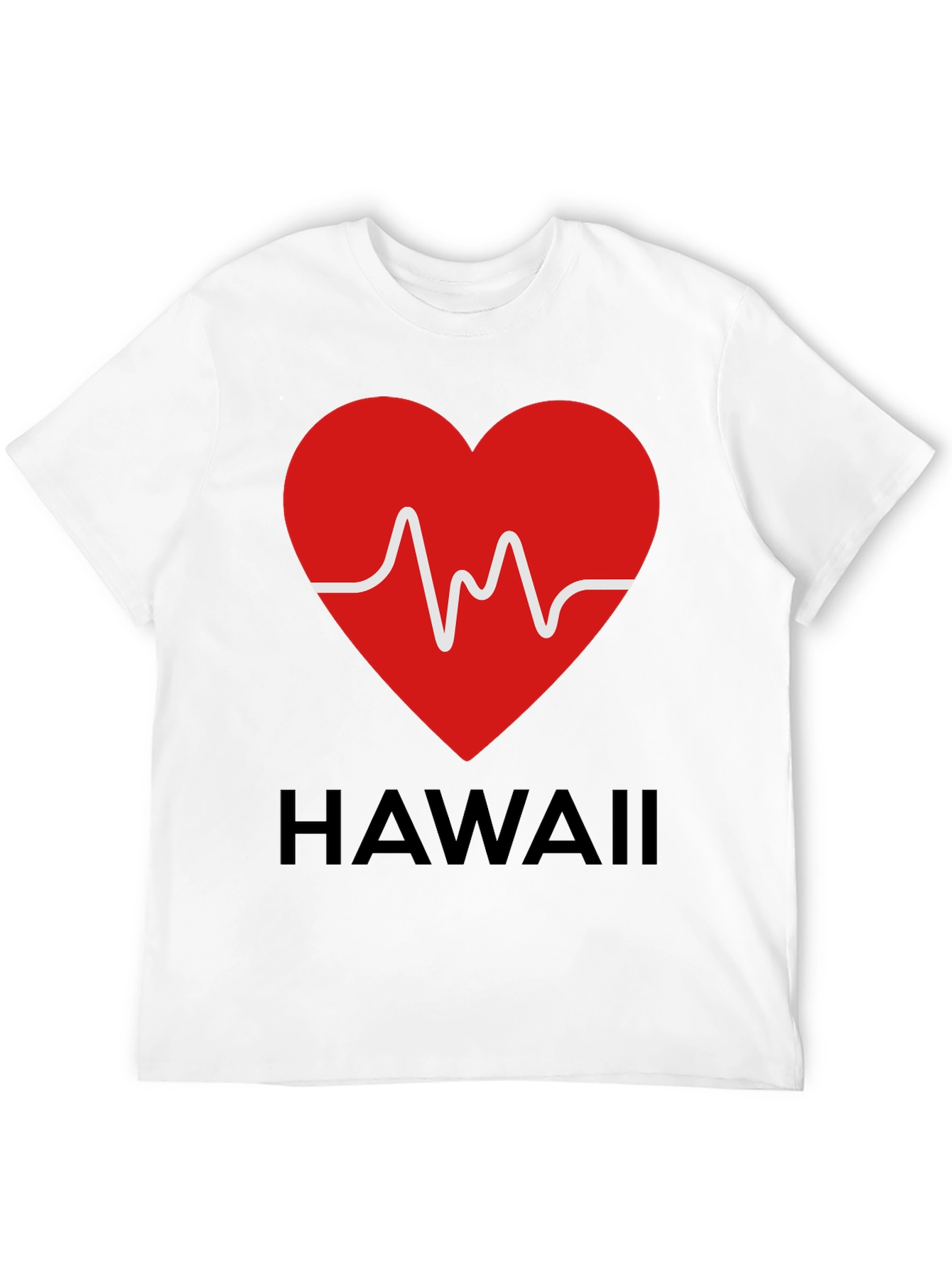 Hawaii Heartbeat Graphic Tee