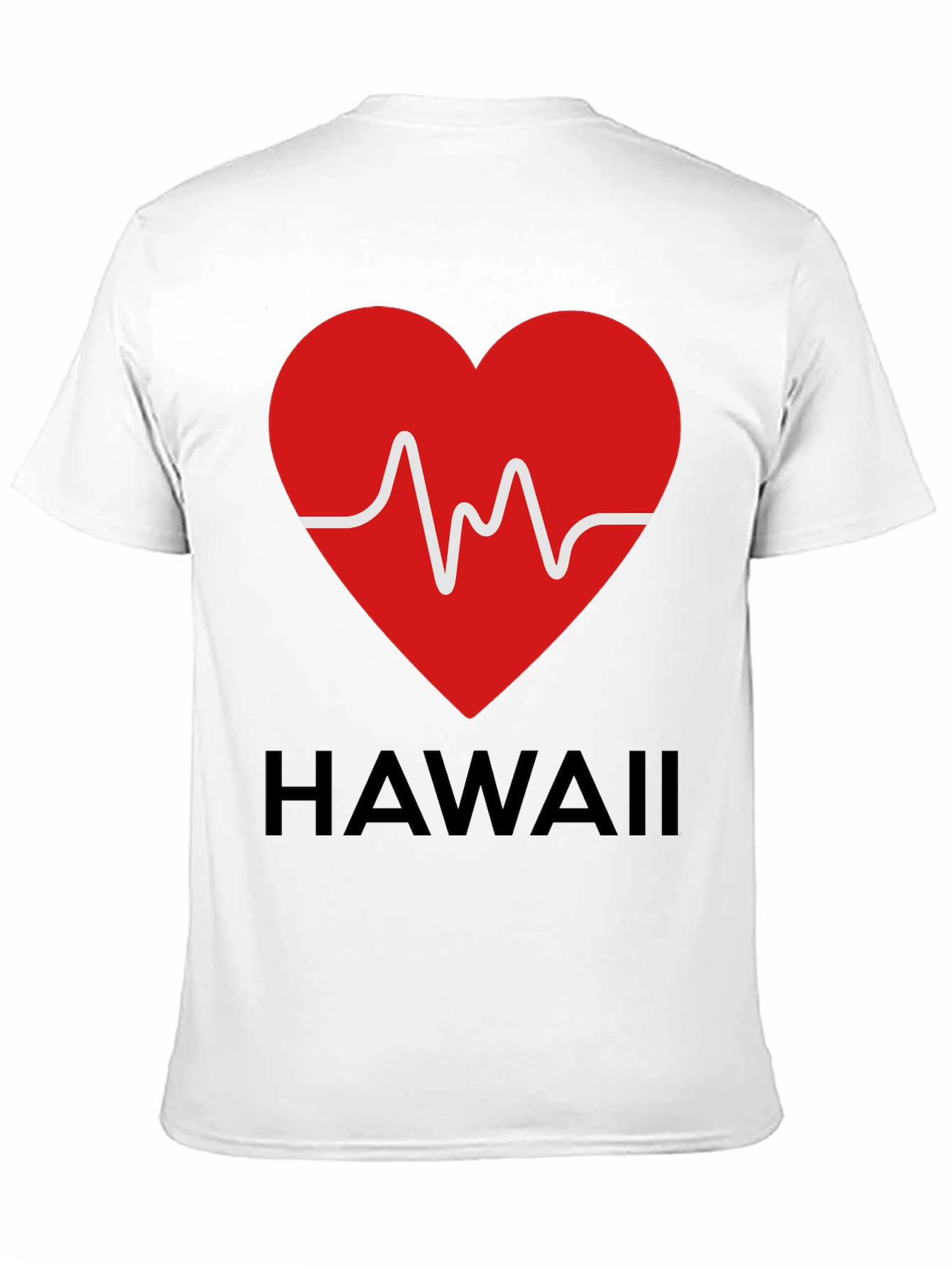 Hawaii Heartbeat Graphic Tee